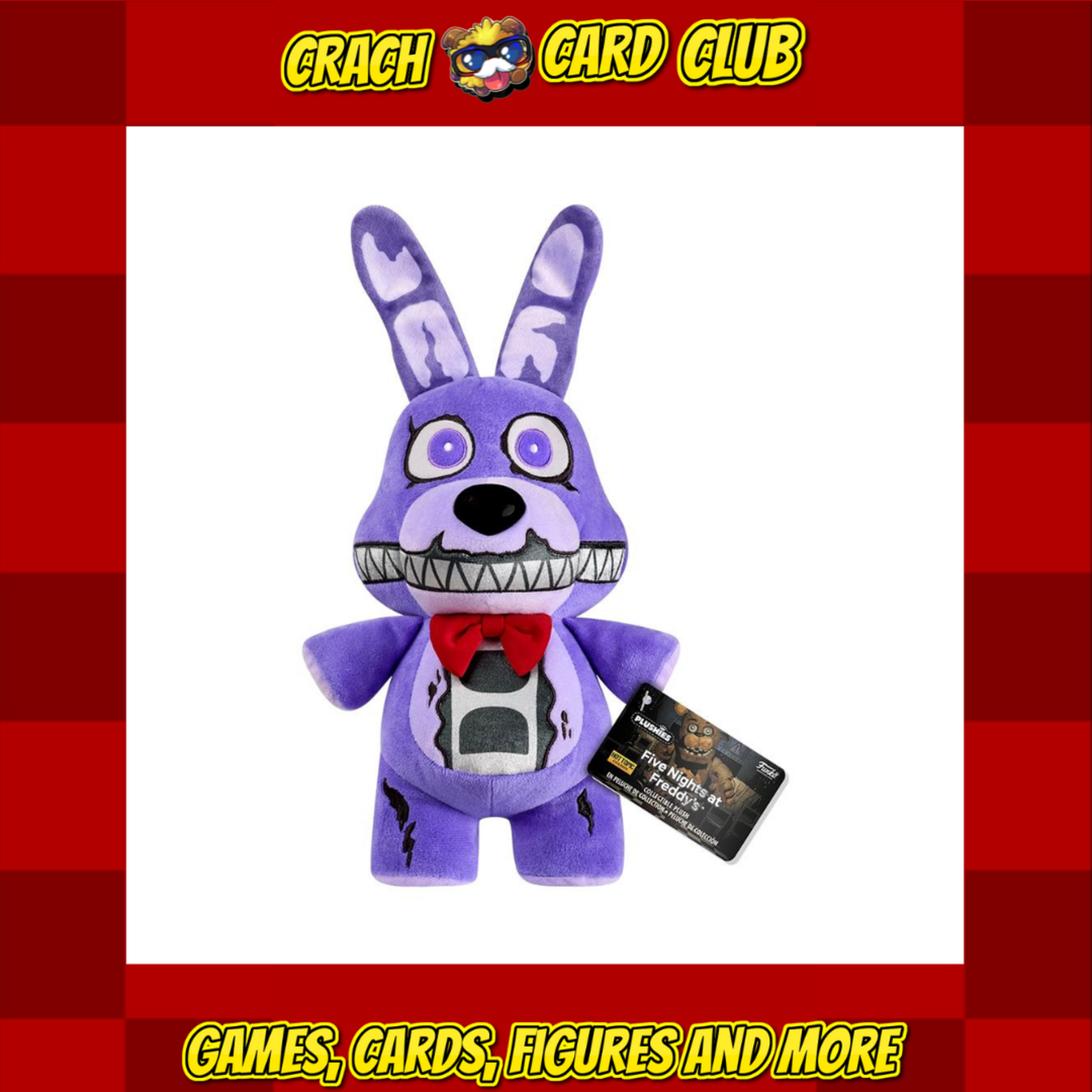 FNAF Funko Plush: FNAF - Nightmare Bonnie(CL 10")