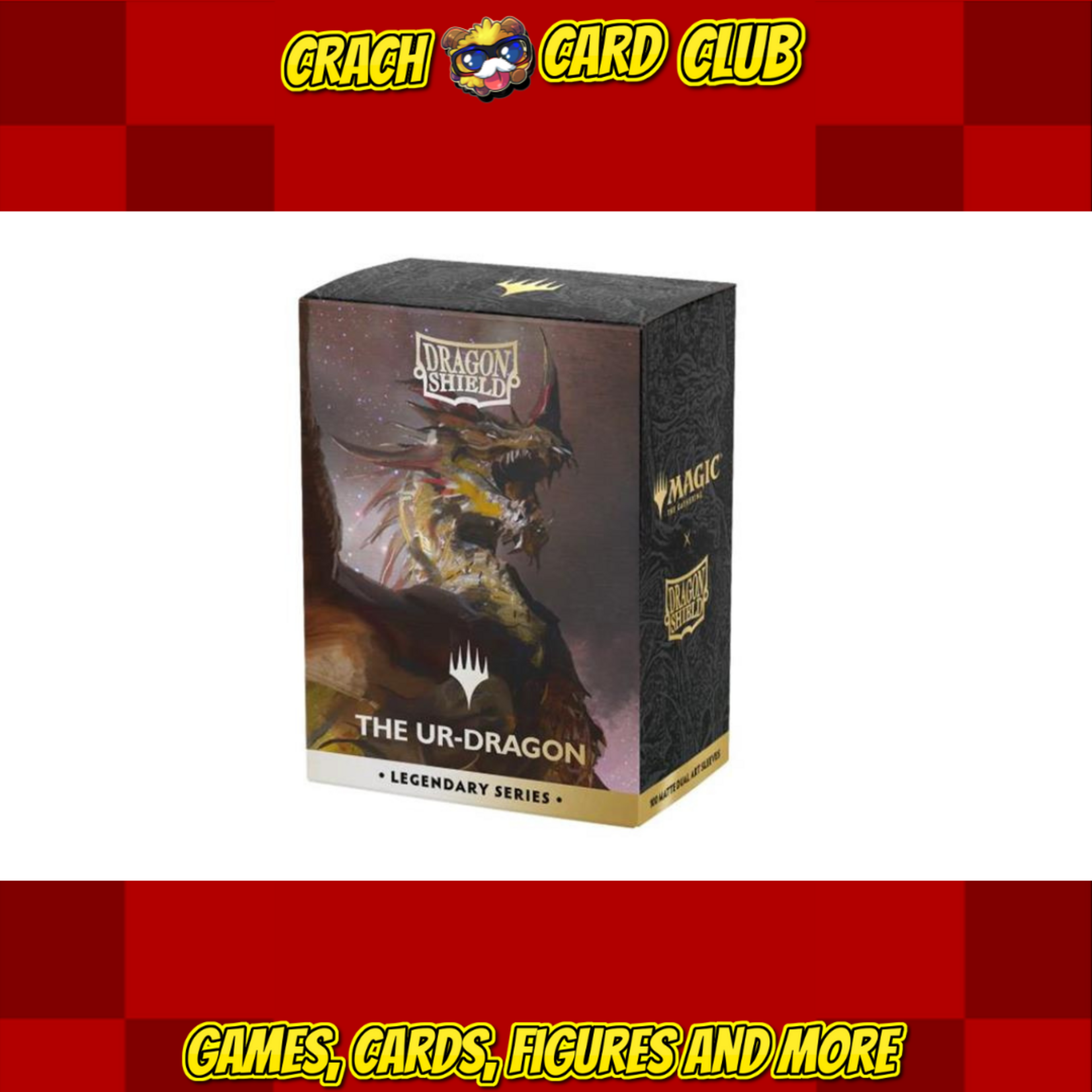 Dragon Shield Dragon Shield Standard size License Sleeves - Landfall Series - The Ur-Dragon (100 Sleeves)