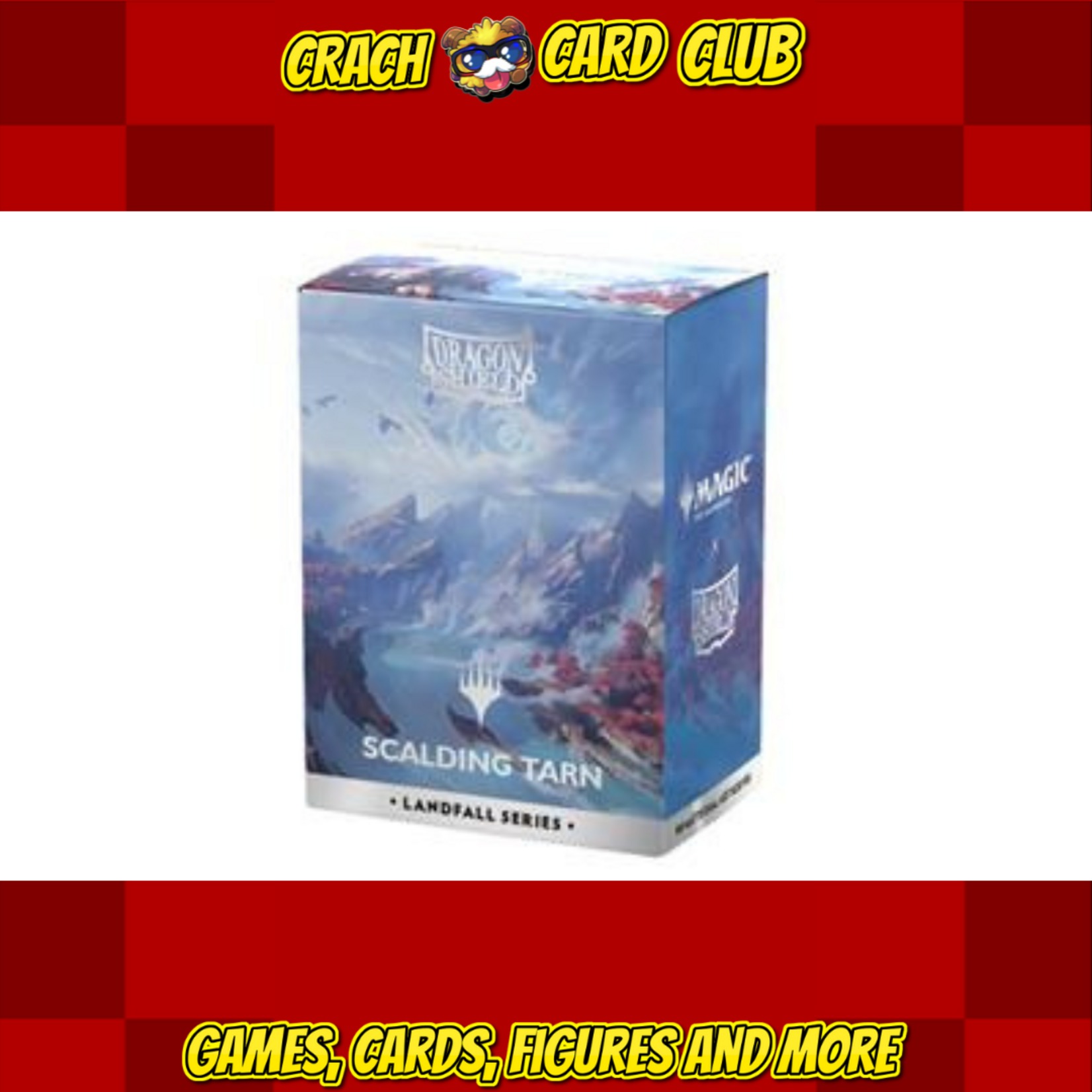 Dragon Shield Dragon Shield Standard size License Sleeves - Landfall Series - Scalding Tarn (100 Sleeves)