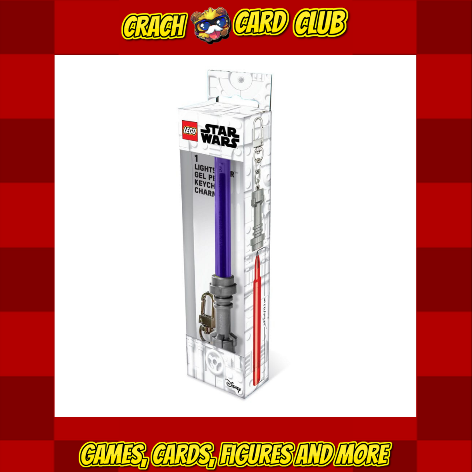 starwars LEGO Star Wars Gel Pens with Clip Purple