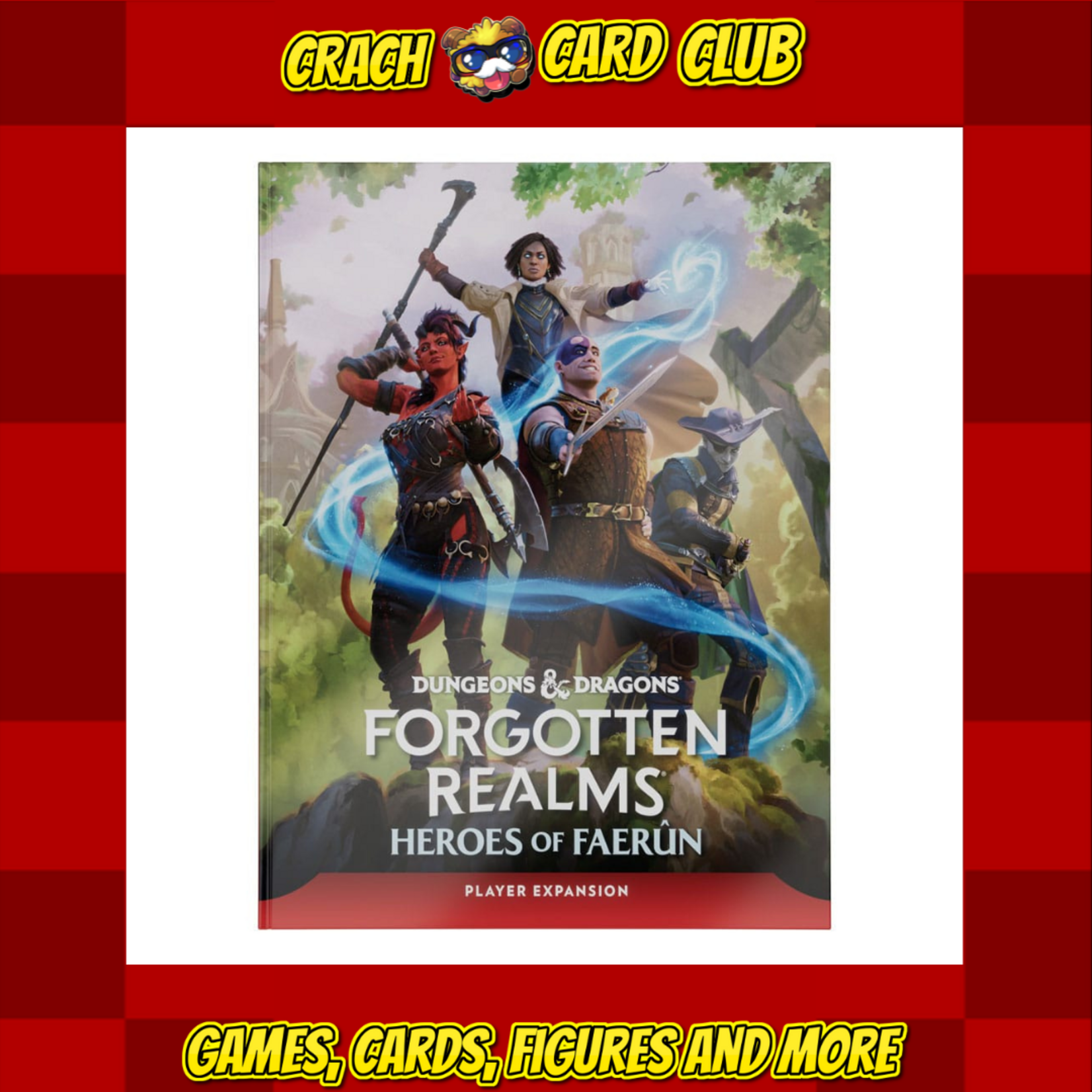 DnD Dungeons & Dragons RPG Forgotten Realms: Heroes of Faerun Player Expansion english