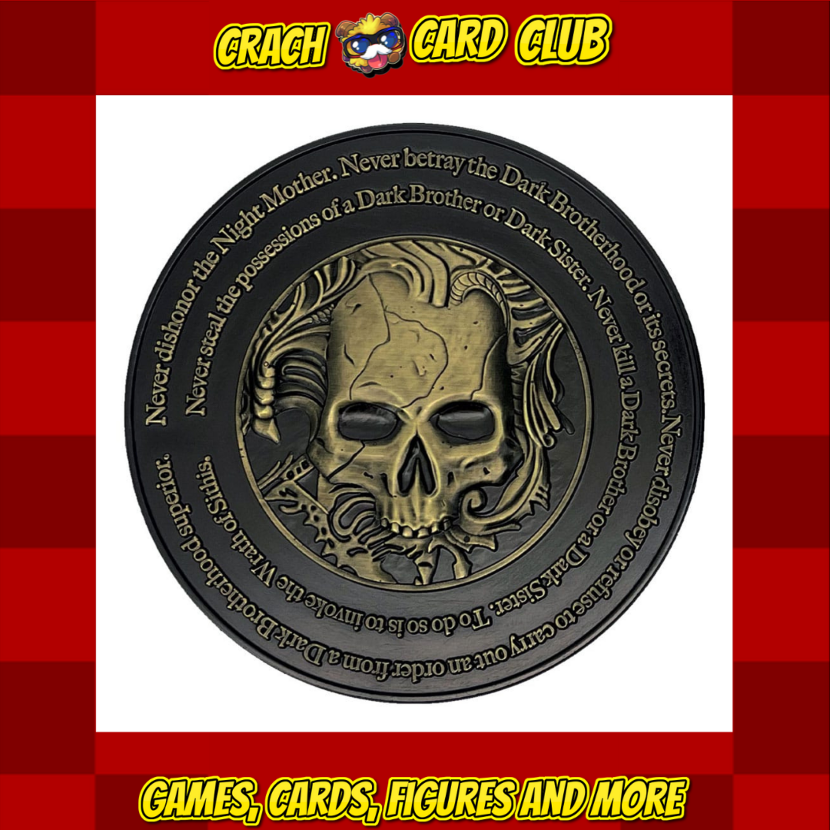 the elder scrolls The Elder Scrolls IV: Oblivion Medallion Dark Brotherhood