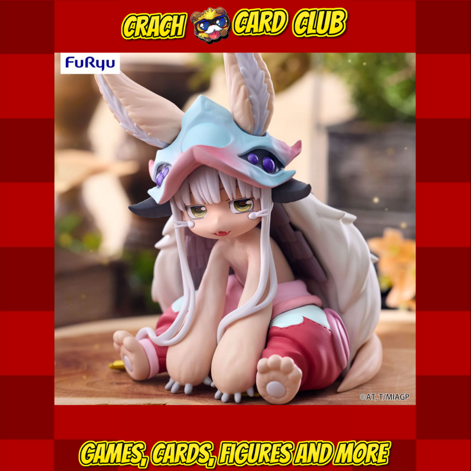 made in the abyss Made in Abyss: The Golden City of the Scorching Sun Noodle Stopper PVC Statue Nanachi 11 cm