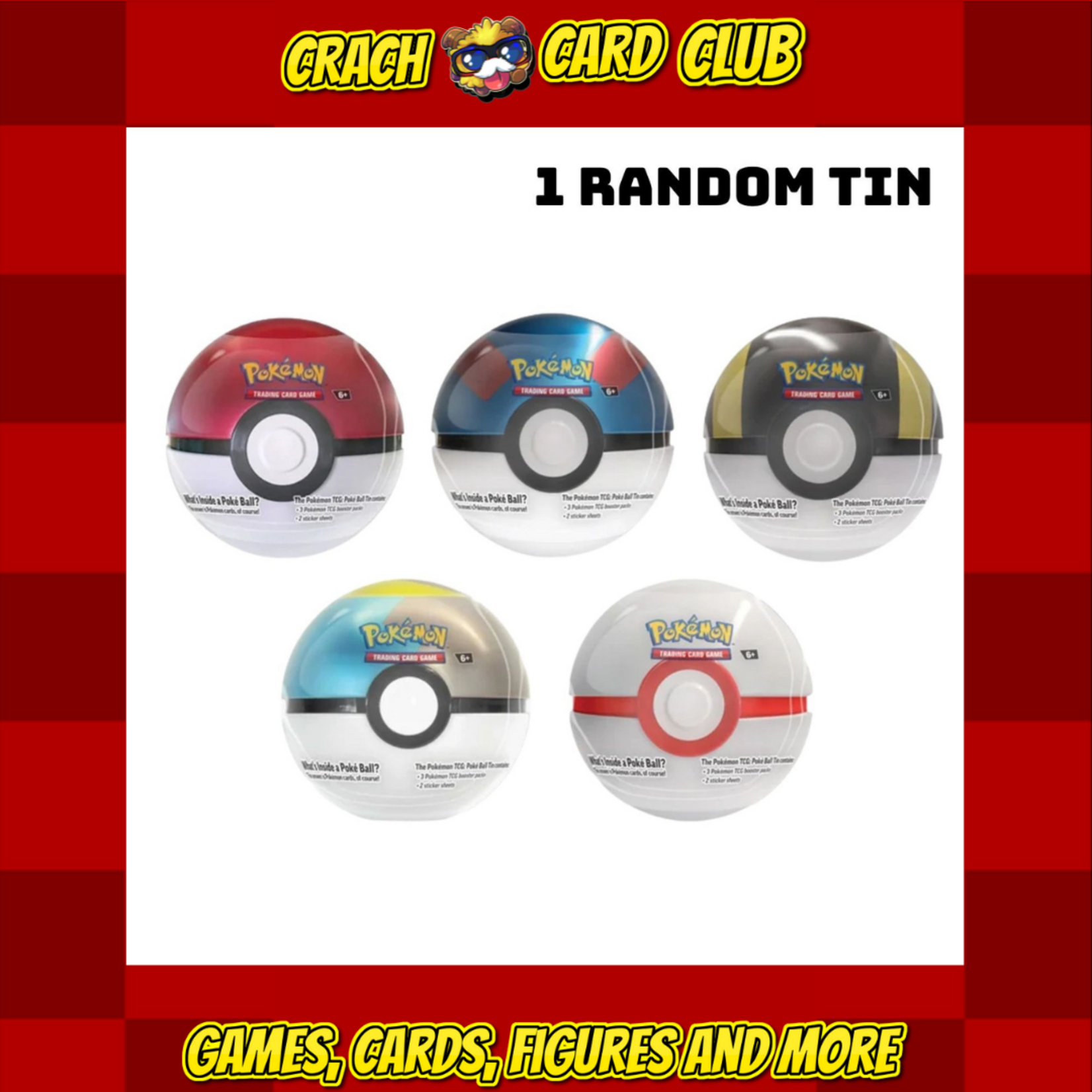 Pokemon Pokéball Tin - 2024/10 | EN