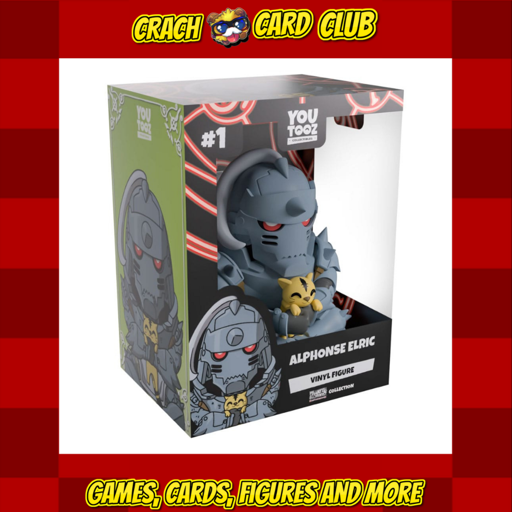youtooz Fullmetal Alchemist: Brotherhood Vinyl Figure Alphonse Elric 11 cm