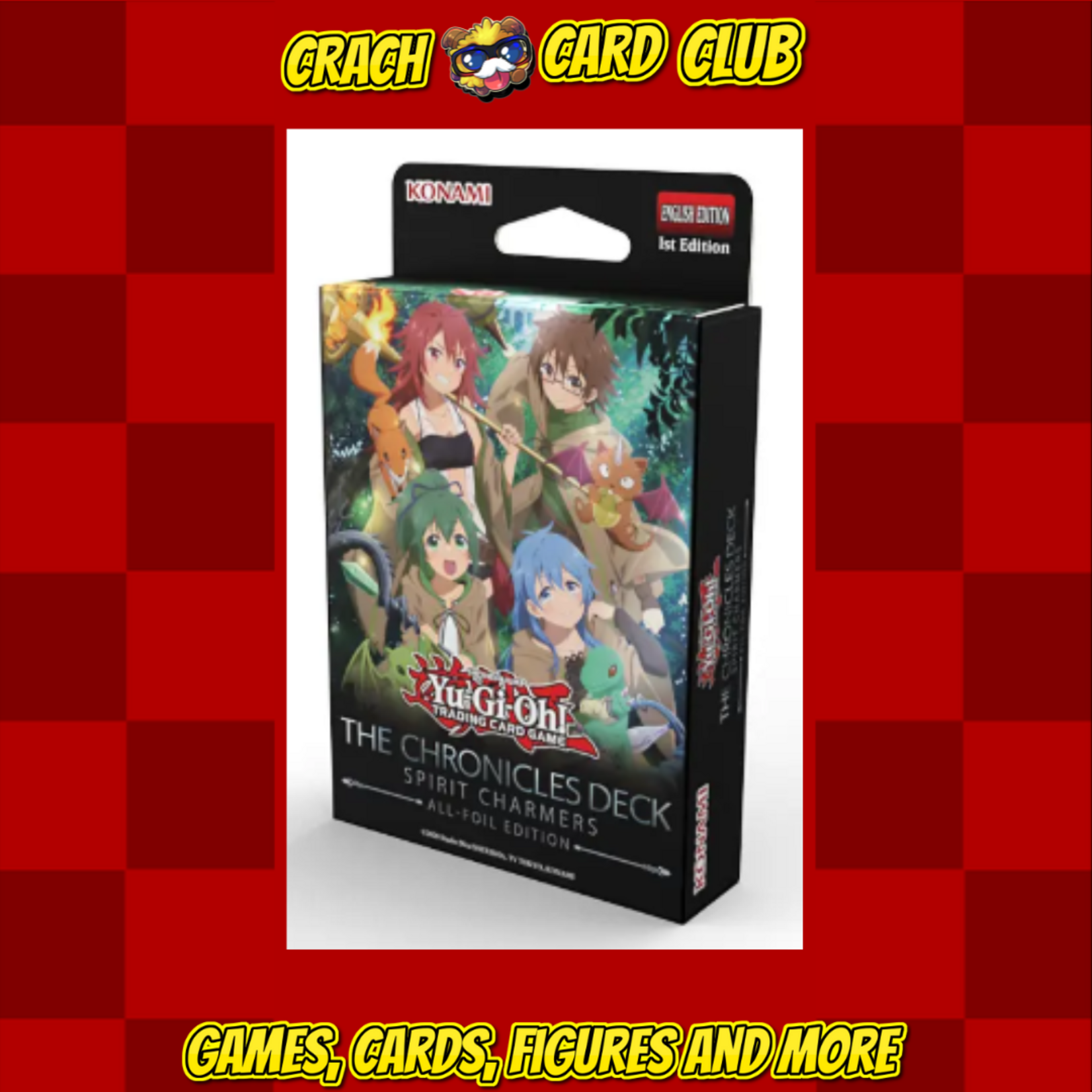 Yu-Gi-Oh! YGO - The Chronicles Deck: Spirit Charmers