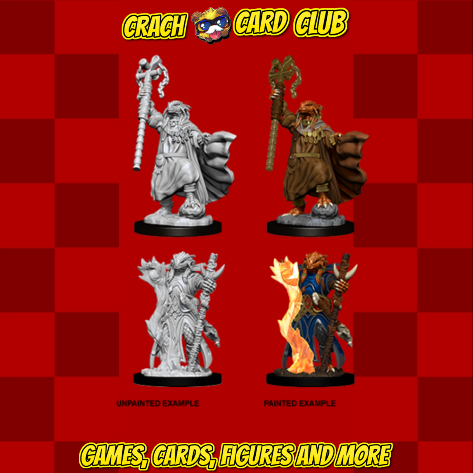 DnD D&D Nolzur’s Marvelous Miniatures: Female Dragonborn Sorcerer