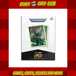 Ultra Pro UP - Necron Codex Aligned 105ct Apex Deck Protector sleeves for Warhammer 40,000