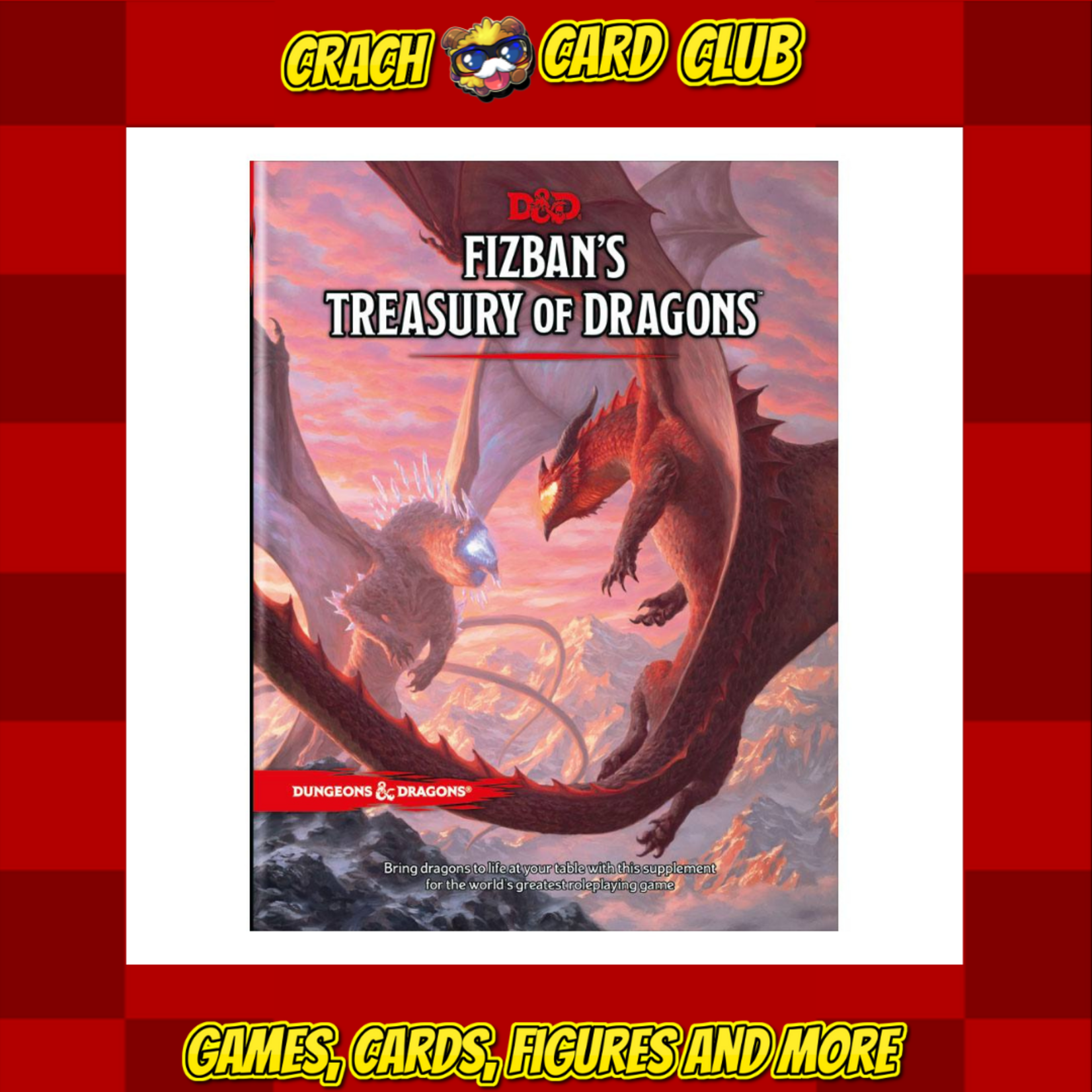 DnD Dungeons & Dragons RPG Adventure Fizban's Treasury of Dragons english