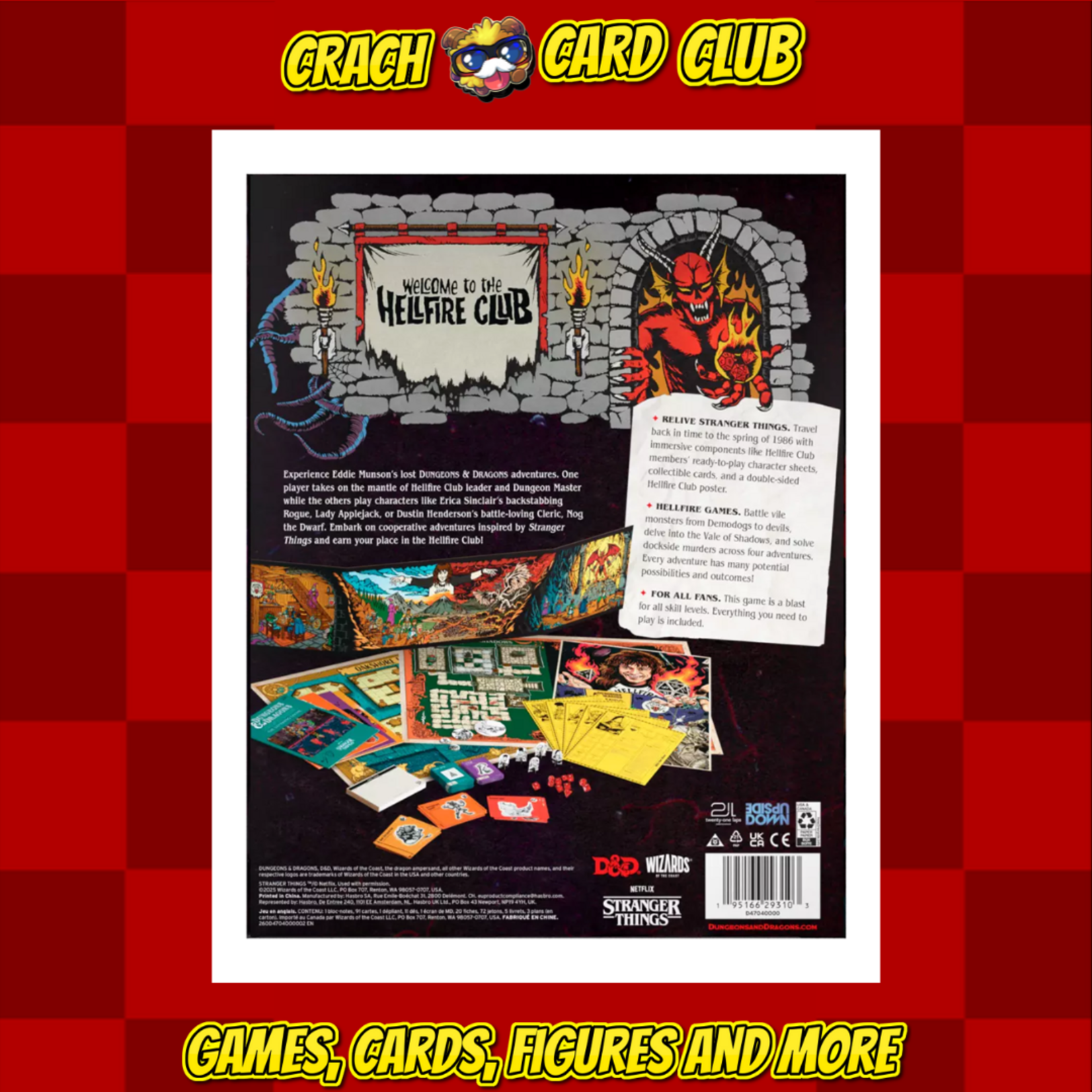 DnD D&D Stranger Things: Welcome to the