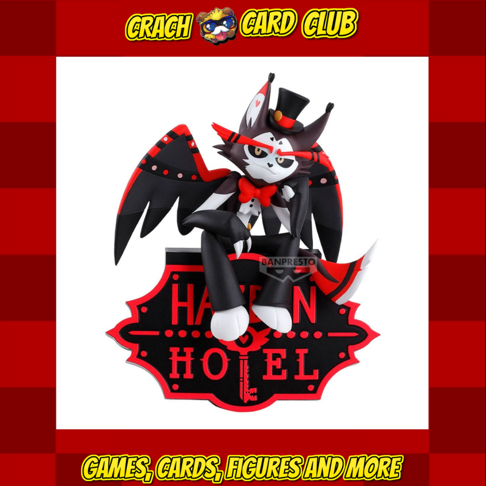 hazbin hotel Hazbin Hotel Monitor Top PVC Statue Husk (Ver. A) 15 cm