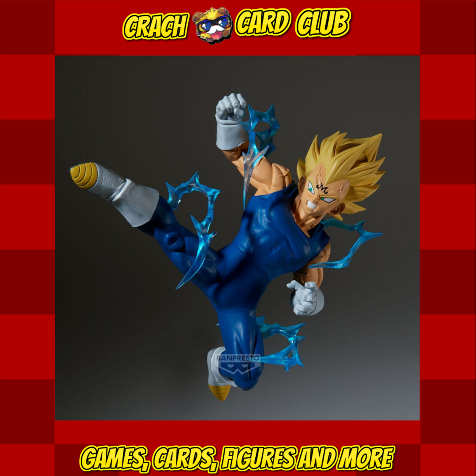 Dragon Ball Dragon Ball Z Match Makers PVC Statue Majin Vegeta (vs Super Saiyan 2 Son Goku) 15 cm