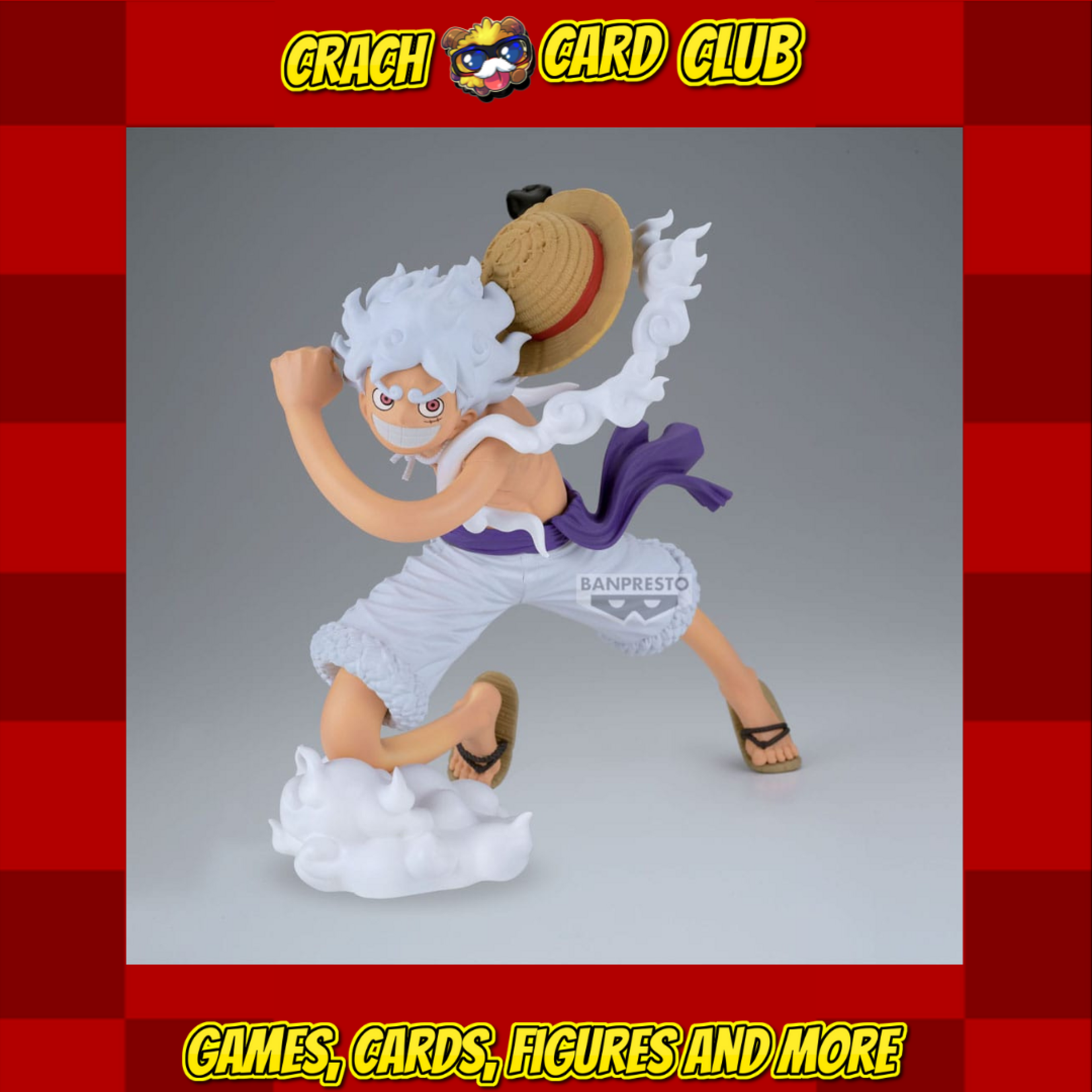 One Piece One Piece Grandista PVC Statue Monkey D. Luffy Gear 5 II 22 cm