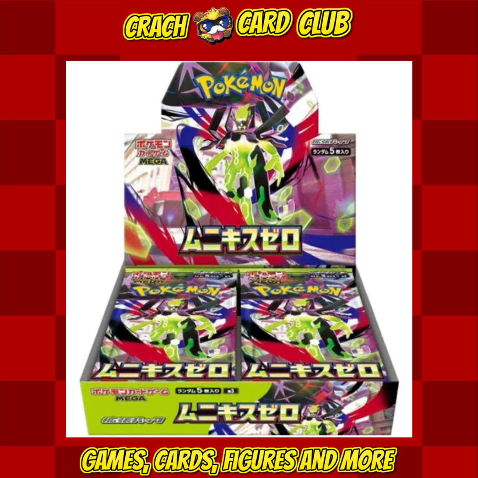 Pokemon Mega Munikis Zero Booster Box - JP