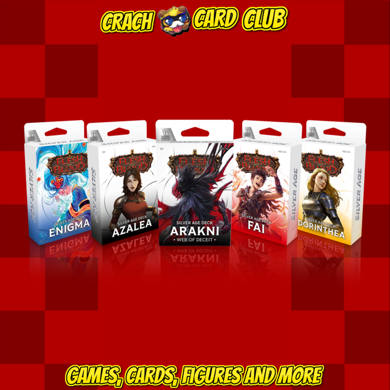 flesh and blood Flesh & Blood TCG - Silver Age: Chapter 2 Deck  1 of 5 decks