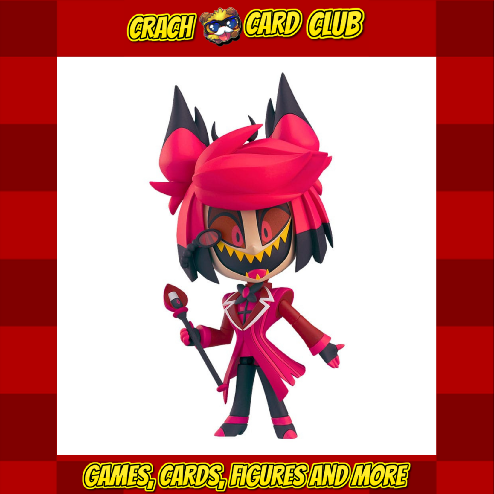 hazbin hotel Hazbin Hotel Nendoroid Action Figure Alastor  10 cm
