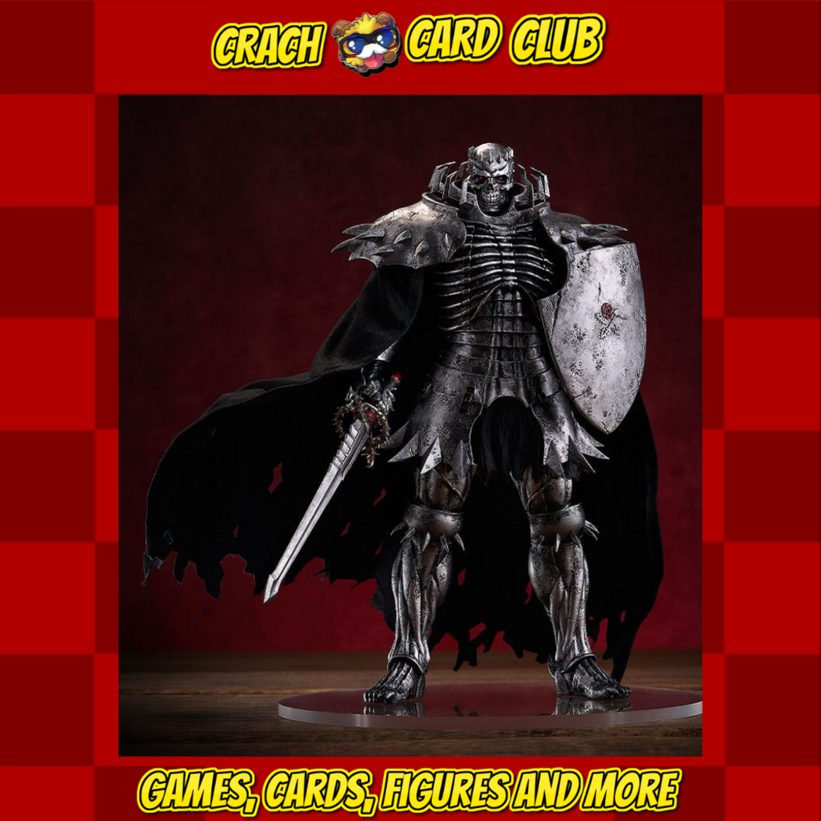 Berserk Berserk Pop Up Parade L PVC Statue Skull Knight heo European Exclusive 22 cm