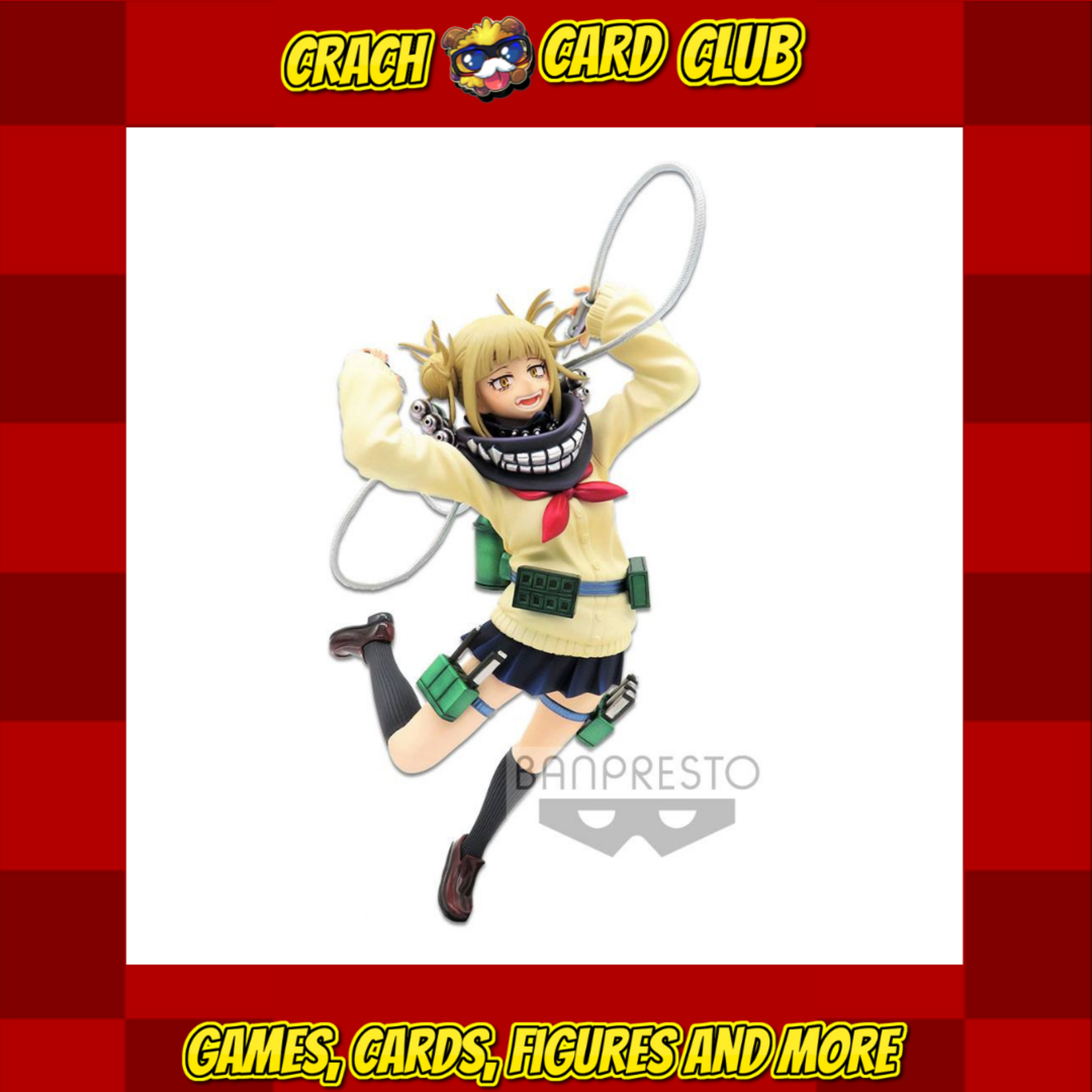 My Hero Academia My Hero Academia Banpresto Chronicle Figure Academy PVC Statue Himiko Toga 18 cm