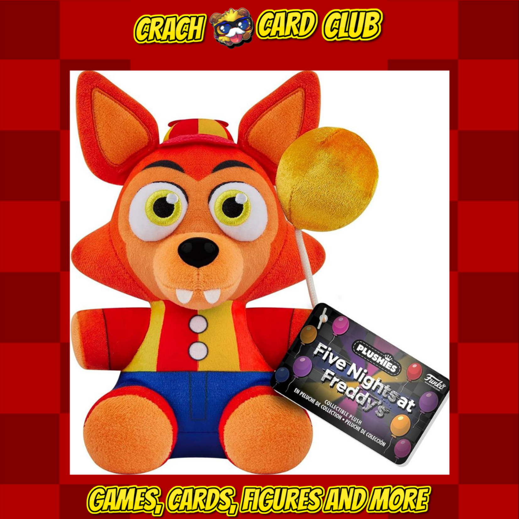 fivenightsatfreddy Funko POP! Plush: FNAF SB - Balloon Foxy (CL 4")