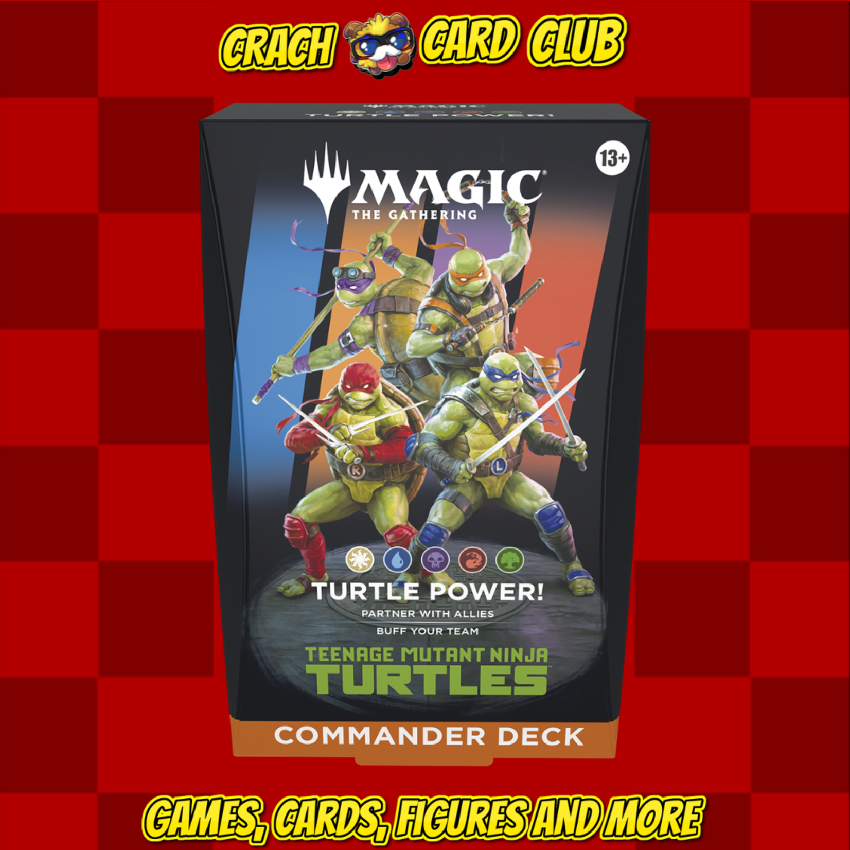 MTG MTG - Teenage Mutant Ninja Turtles Commander Deck Display - EN