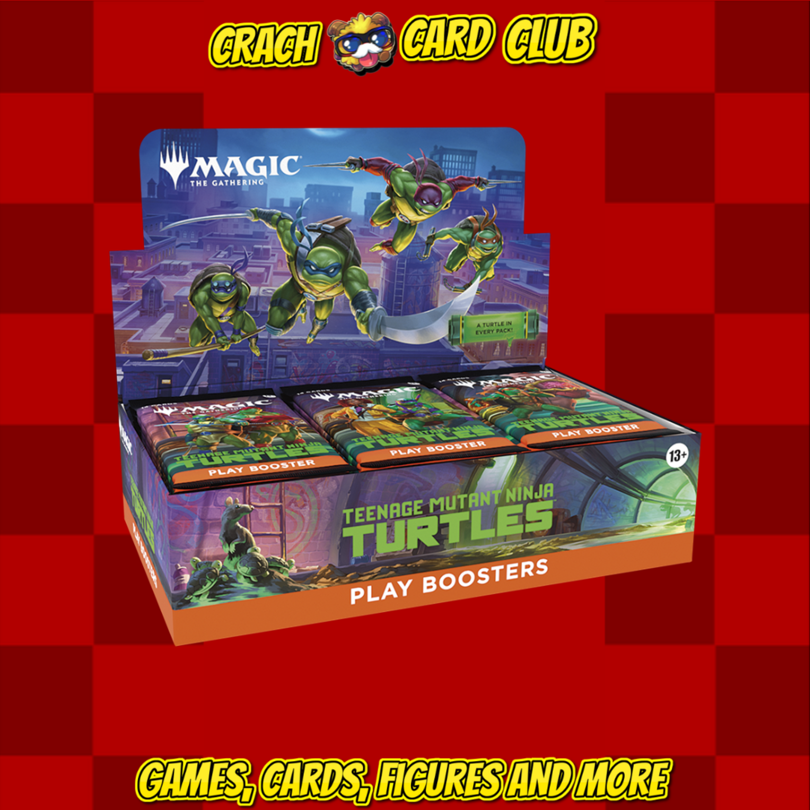 MTG MTG - Teenage Mutant Ninja Turtles Play Booster Display (30 Packs) - EN