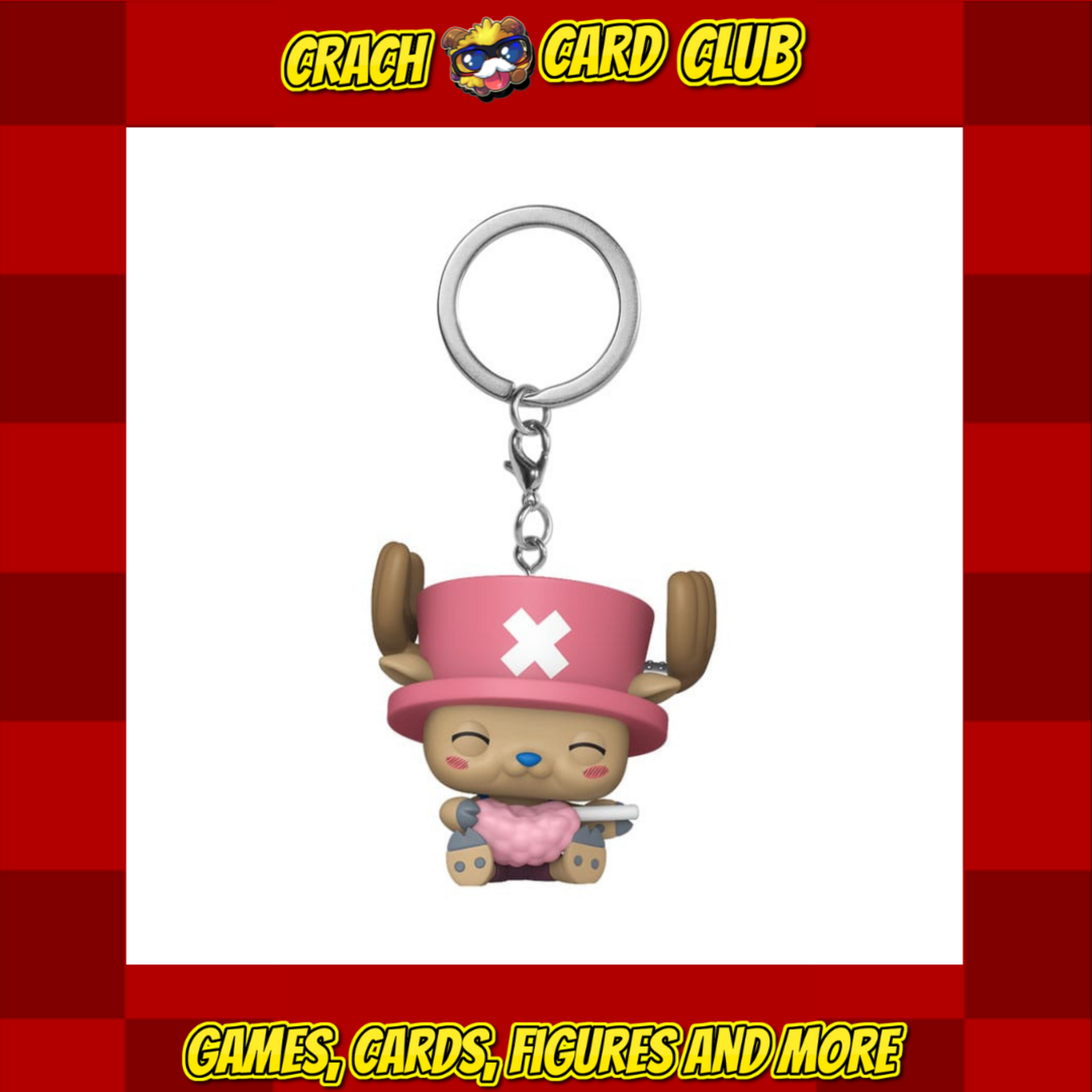 One Piece One Piece POP! Vinyl Keychains 4 cm Chopper w/Cotton Candy Display (12)