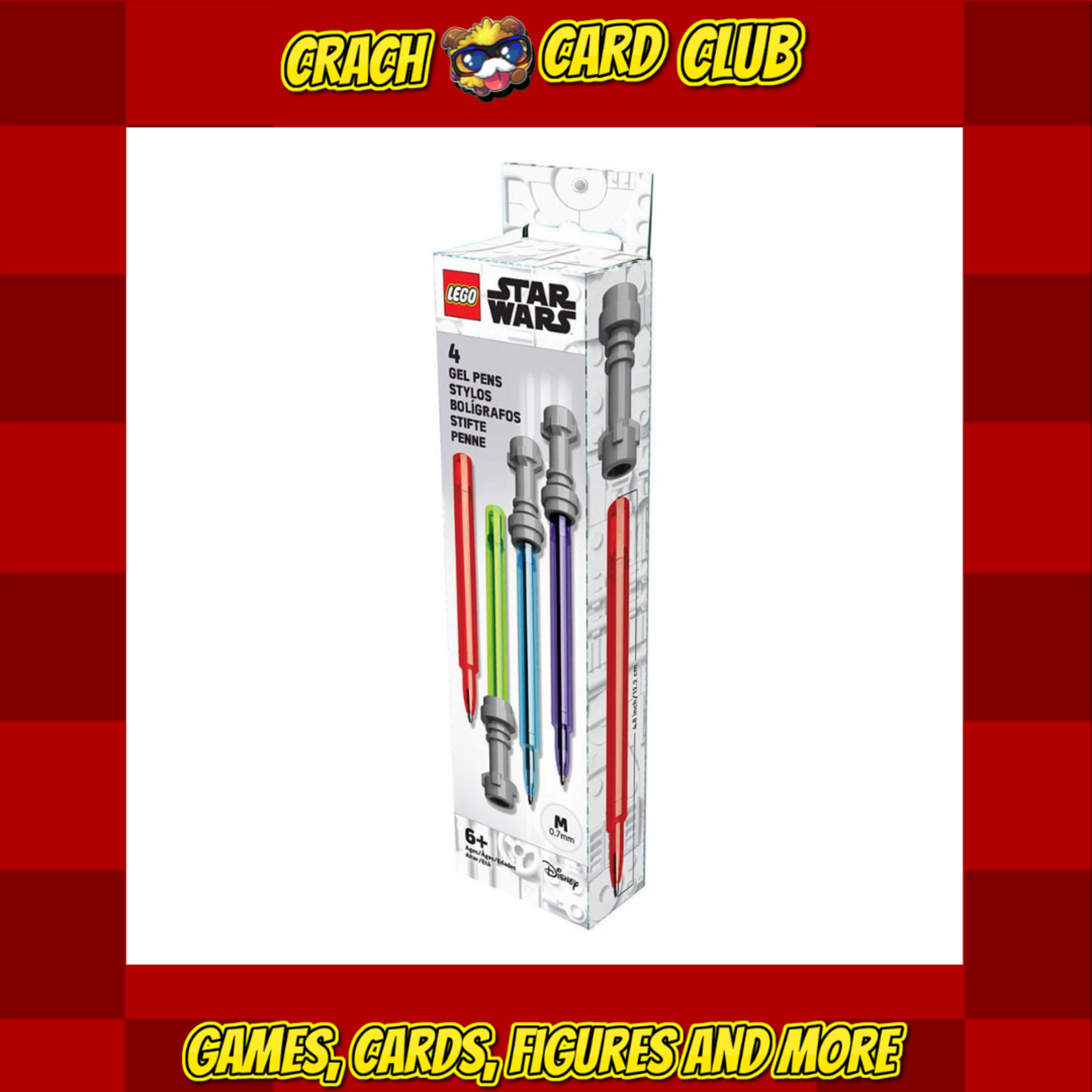 starwars LEGO Star Wars Gel Pens 4-Pack Lightsaber