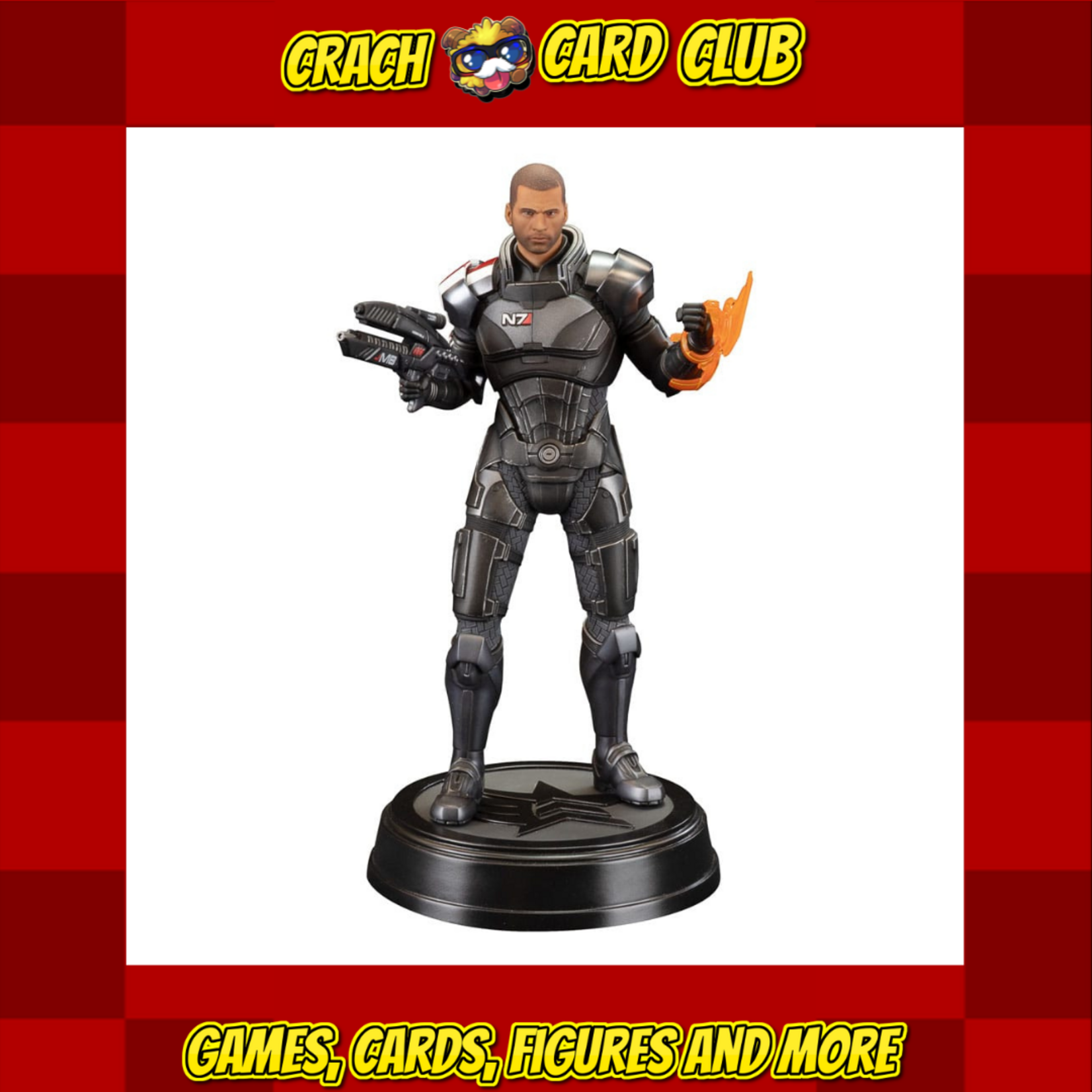 mass effect Mass Effect PVC Statue Commander John Shepard 23 cm