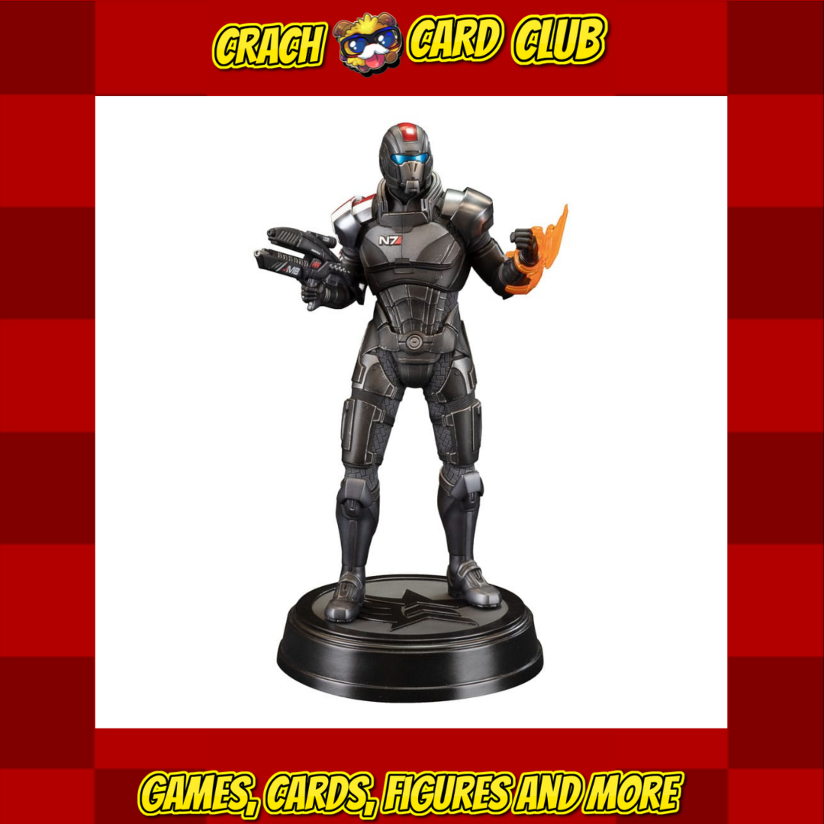 mass effect Mass Effect PVC Statue Commander John Shepard 23 cm