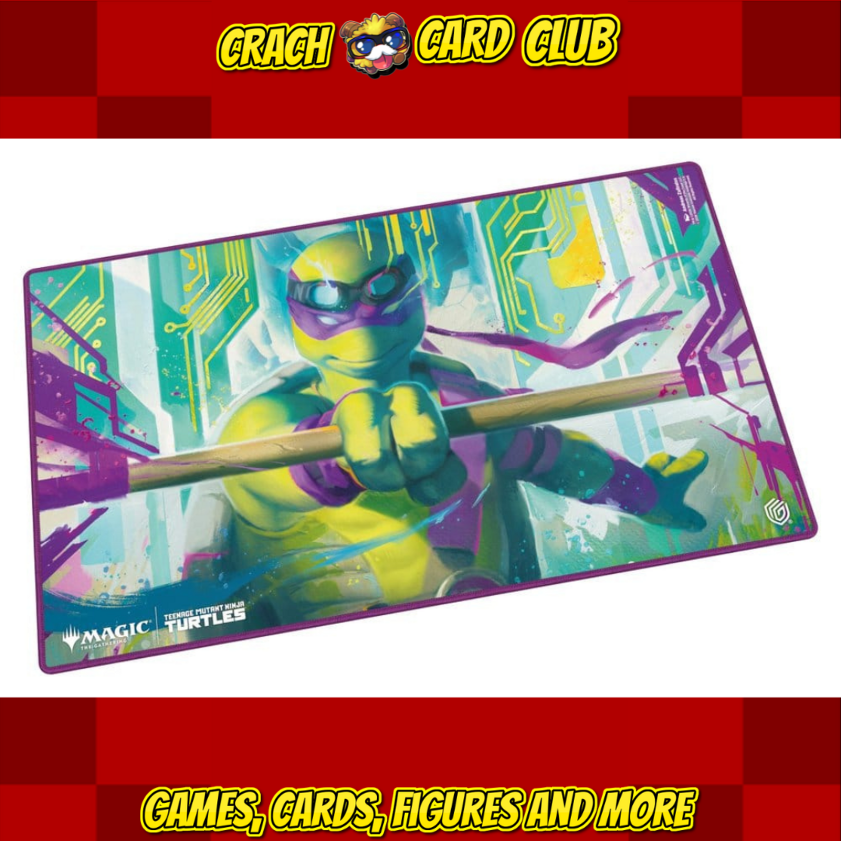 ultimate guard Ultimate Guard Play-Mat Magic: The Gathering | Teenage Mutant Ninja Turtles - Donatello's Technique