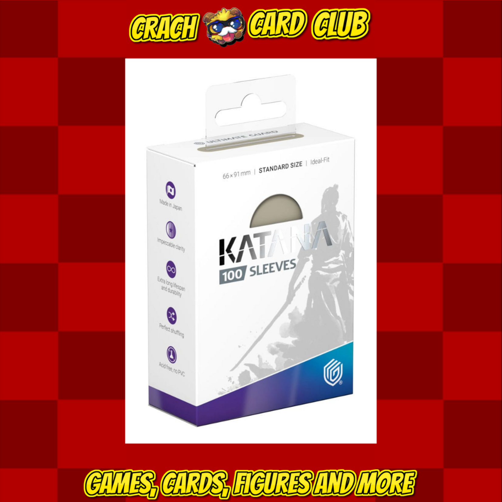 ultimate guard Ultimate Guard Katana Sleeves Standard Size (100) - Autumn Moon