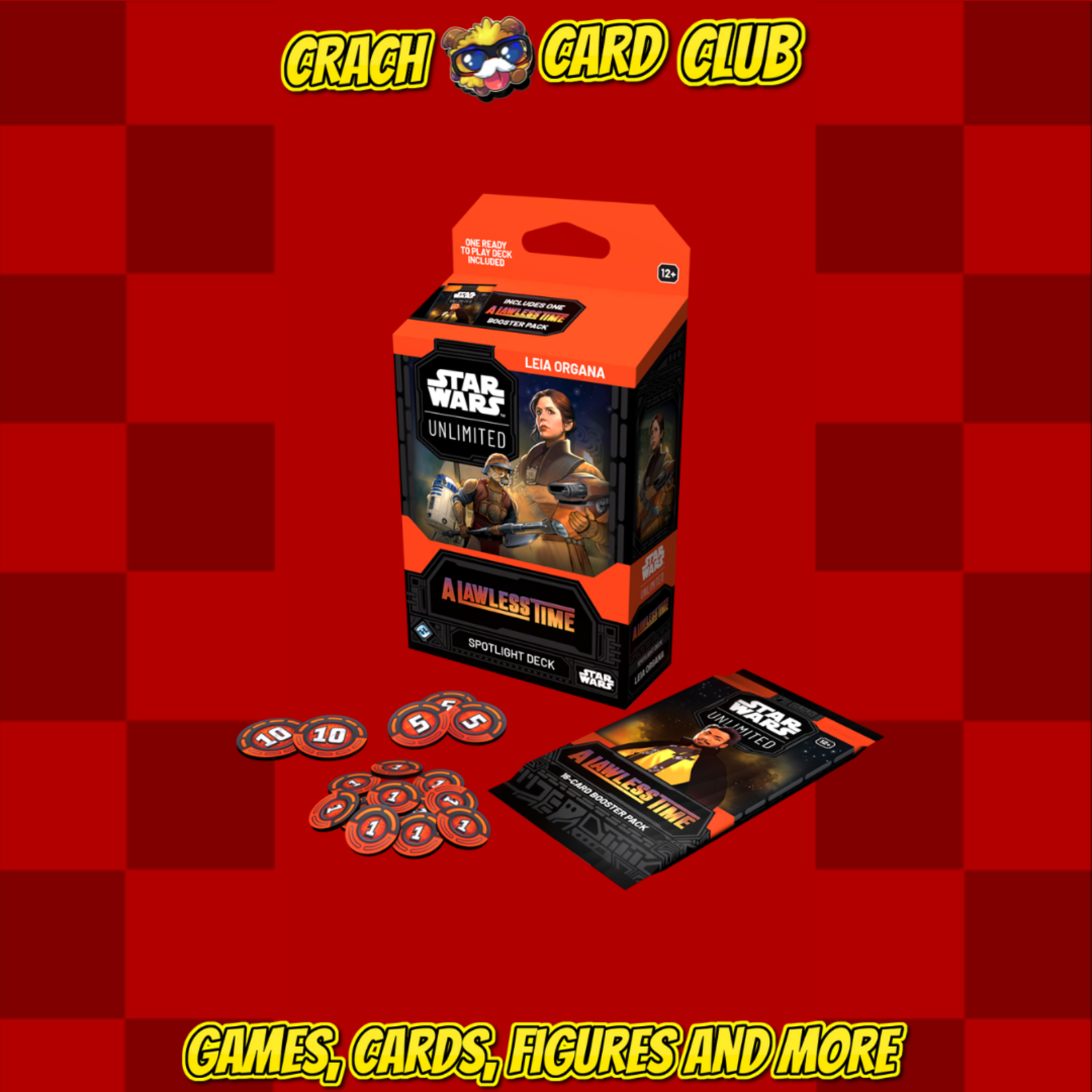 starwars SWU A Lawless time Starter deck Lea