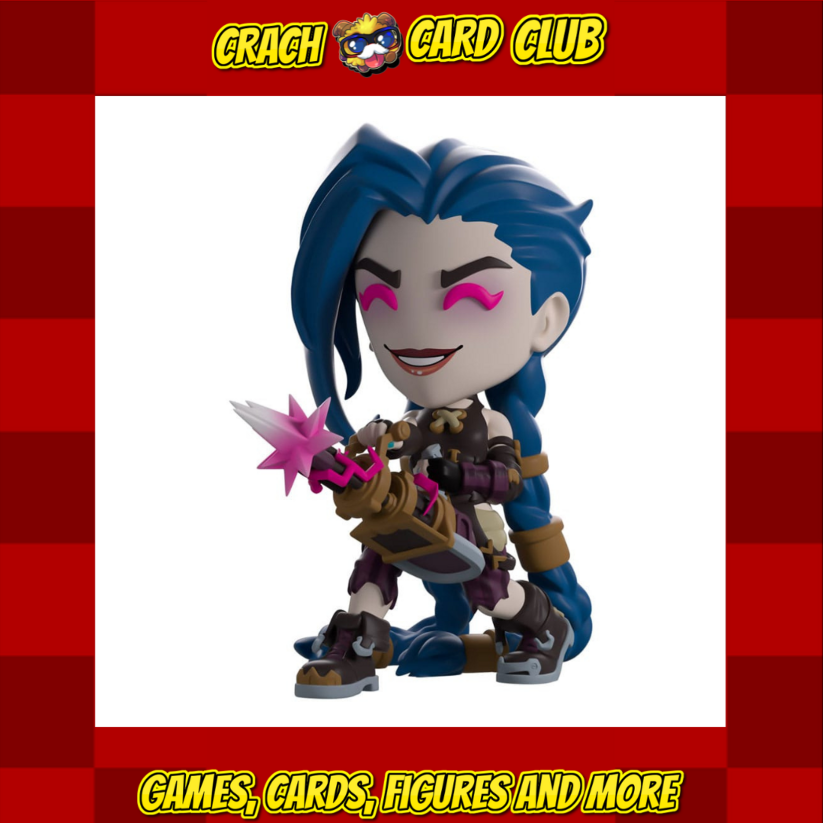 League of Legends Arcane Vinyl Figure Jinx 11 cm