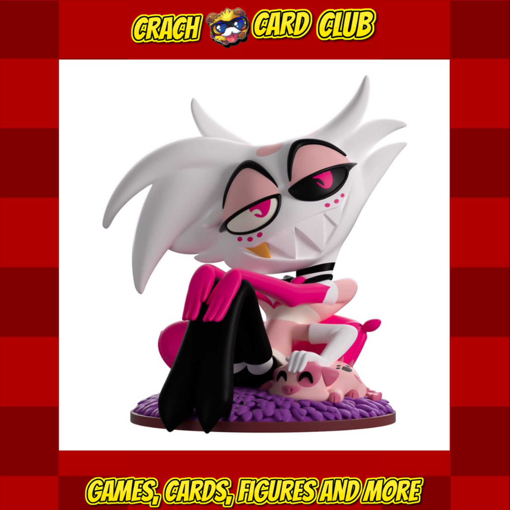 helluva boss Hazbin Hotel Vinyl Figure Angel Dust 10 cm