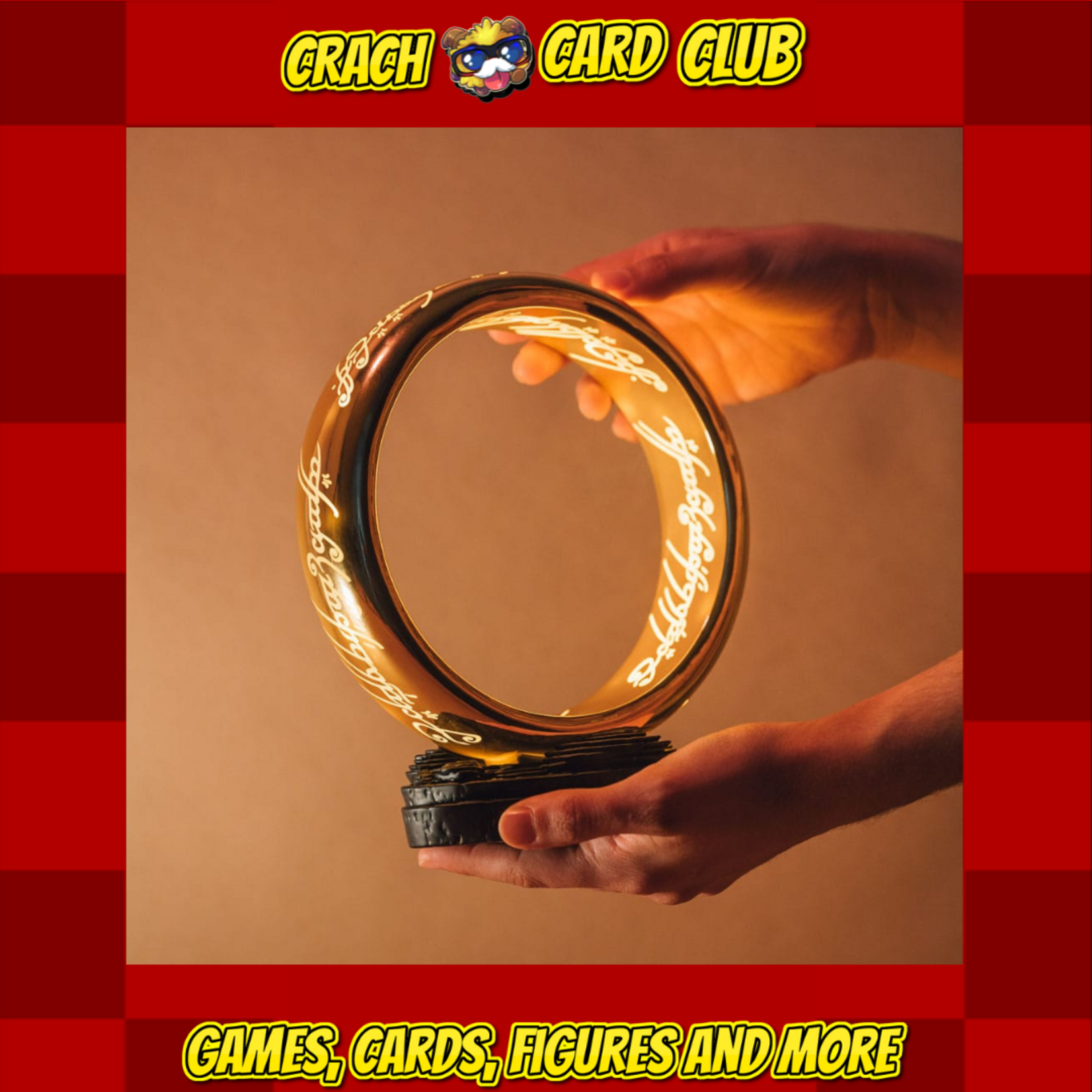 lord of the rings The Lord of the Rings Lamp with USB-C One Ring