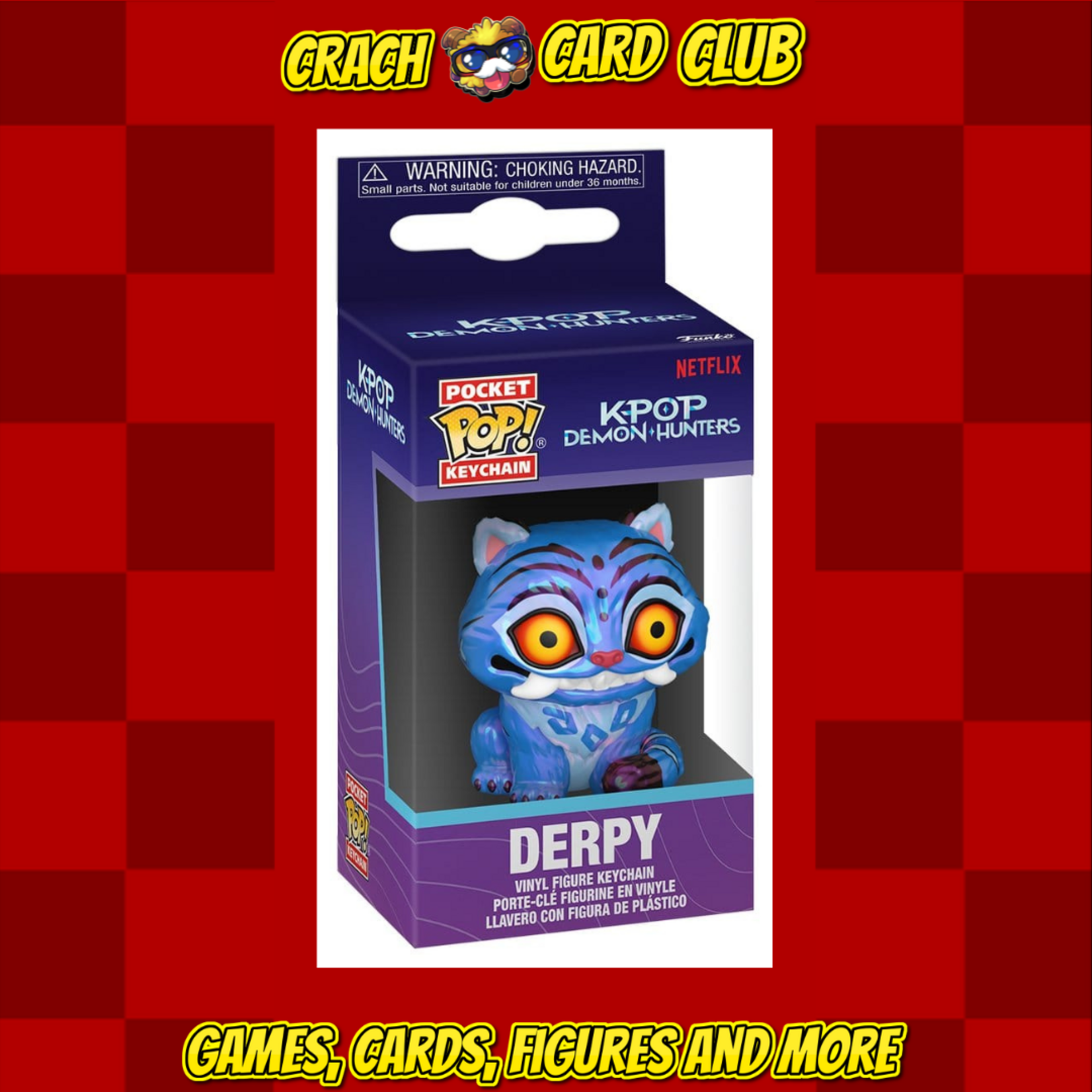 kpop demon hunters KPop Demon Hunters POP! Vinyl Keychains 4 cm Derpy