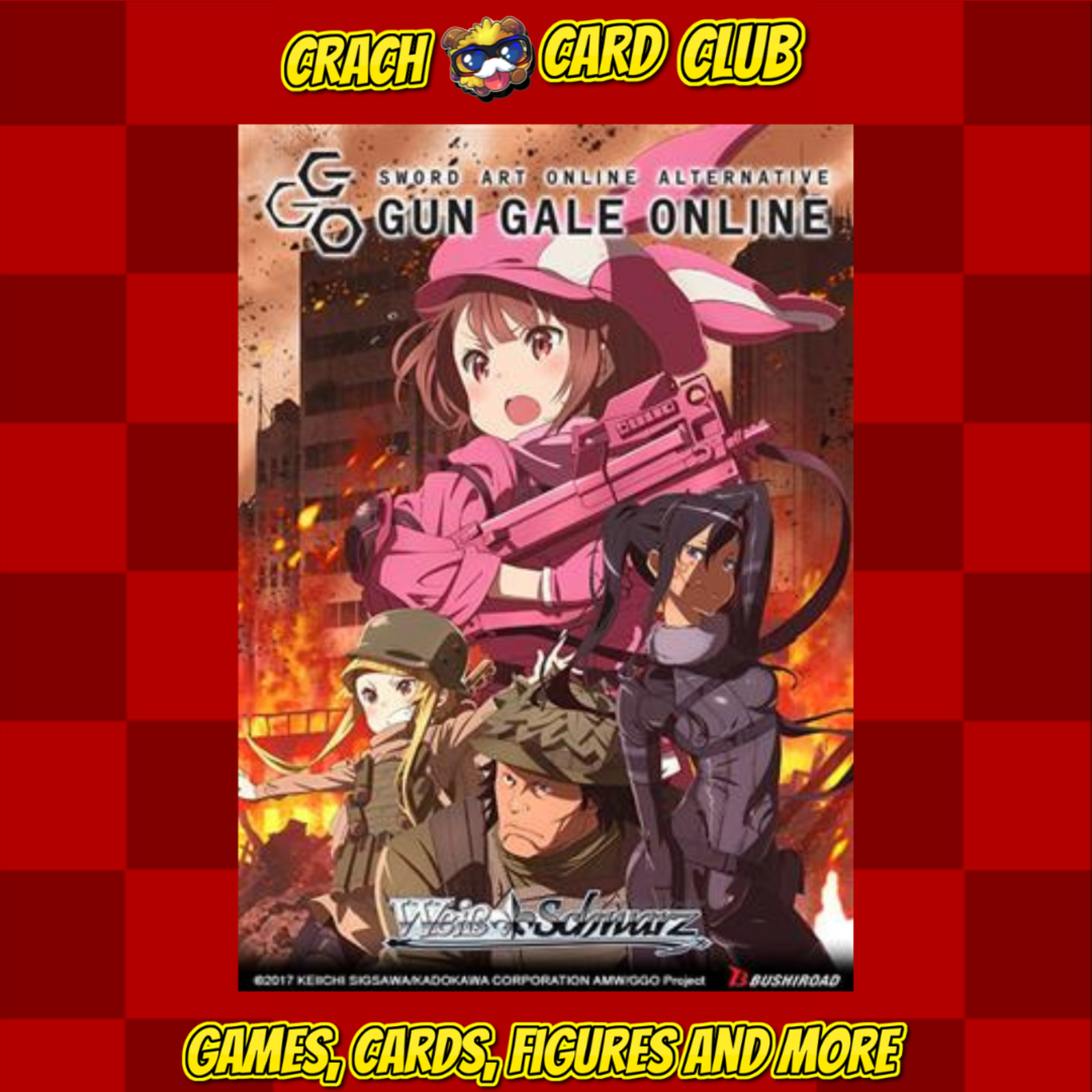 Weiss Schwarz Weiß Schwarz - Sword Art Online Alternative Gun Gale Online Reprint Booster Display (20 Packs) - EN