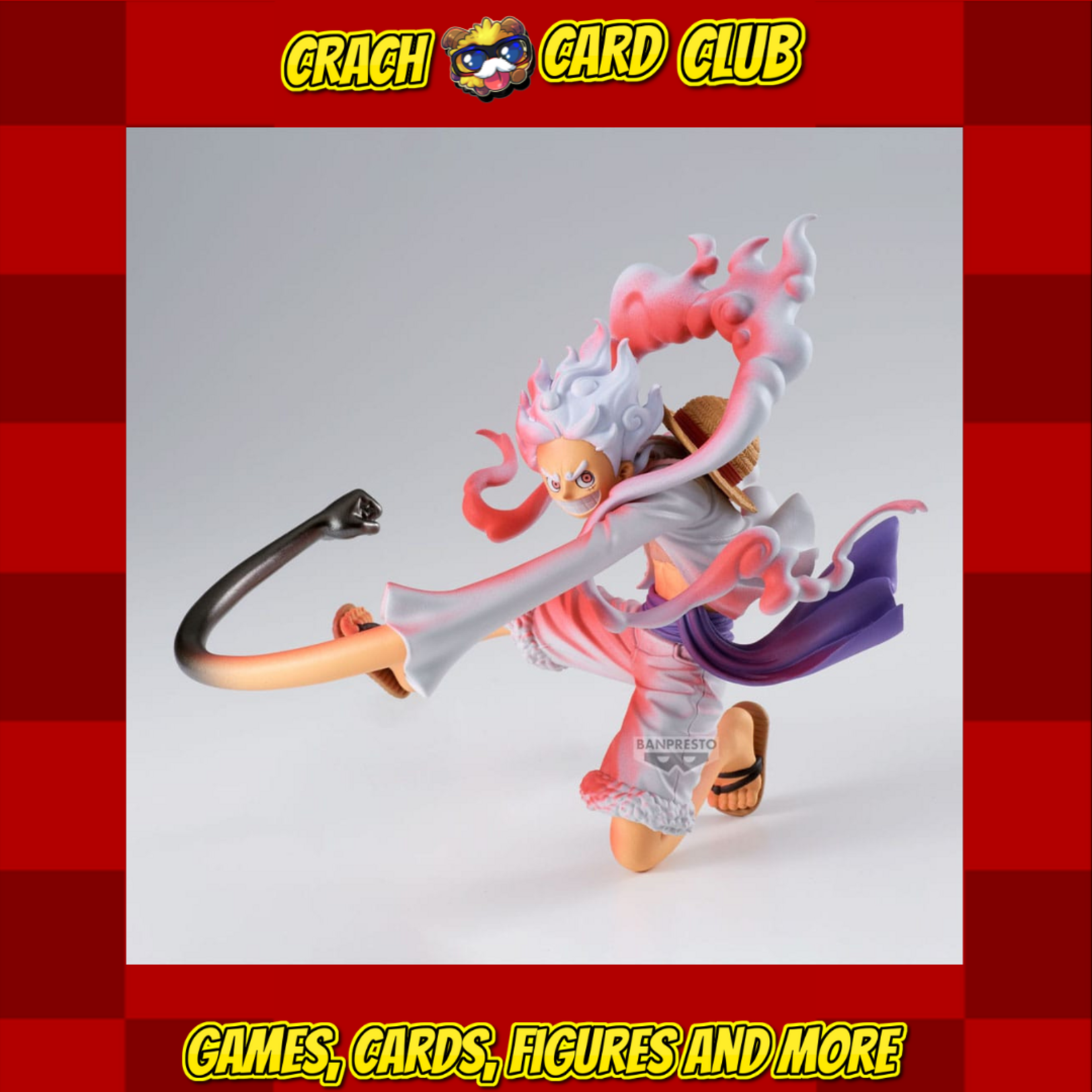 One Piece One Piece Battle Record Collection PVC Statue Monkey D. Luffy Gear5 Special Version 13 cm