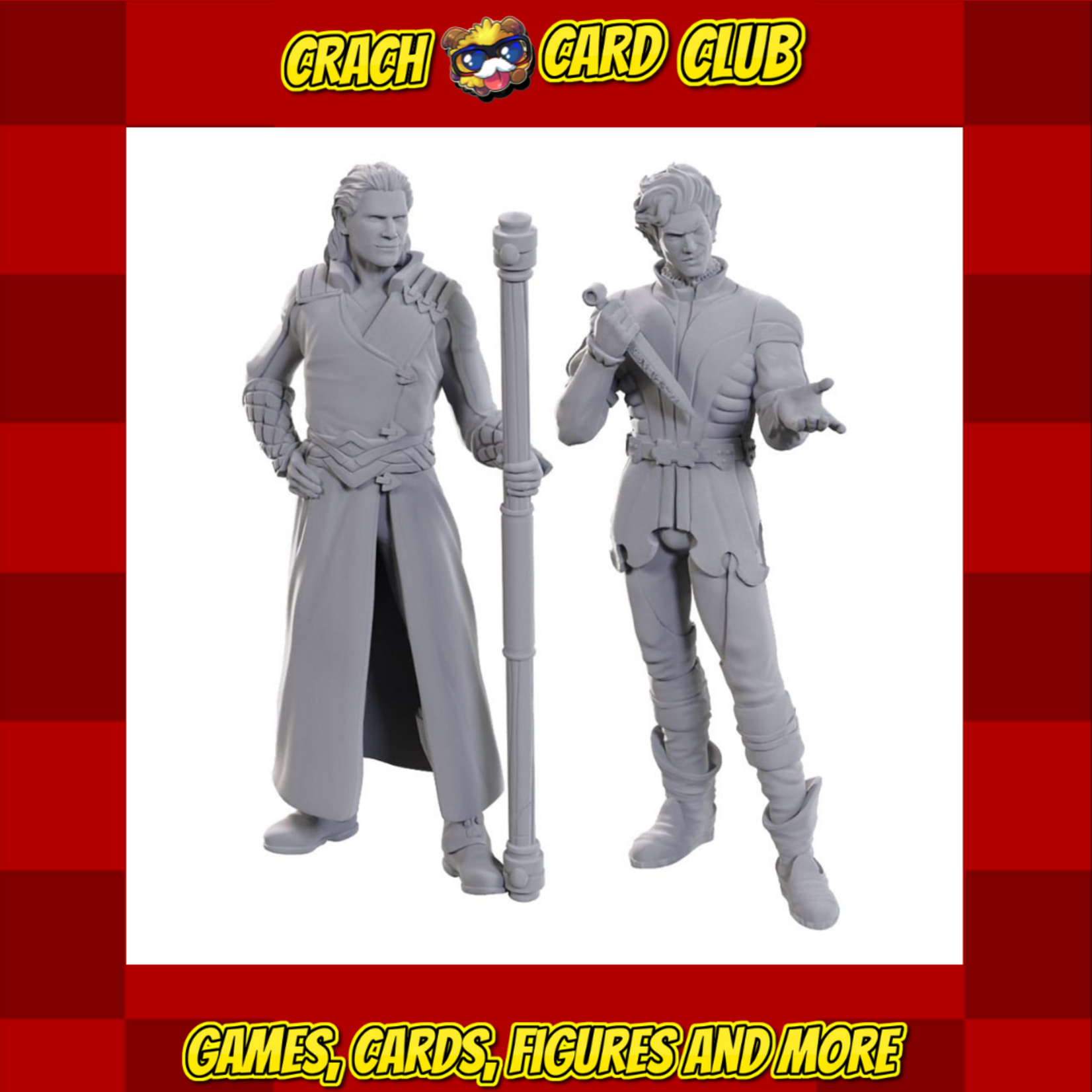 DnD D&D Nolzur's Marvelous Miniatures Unpainted Miniature Gale & Astarion