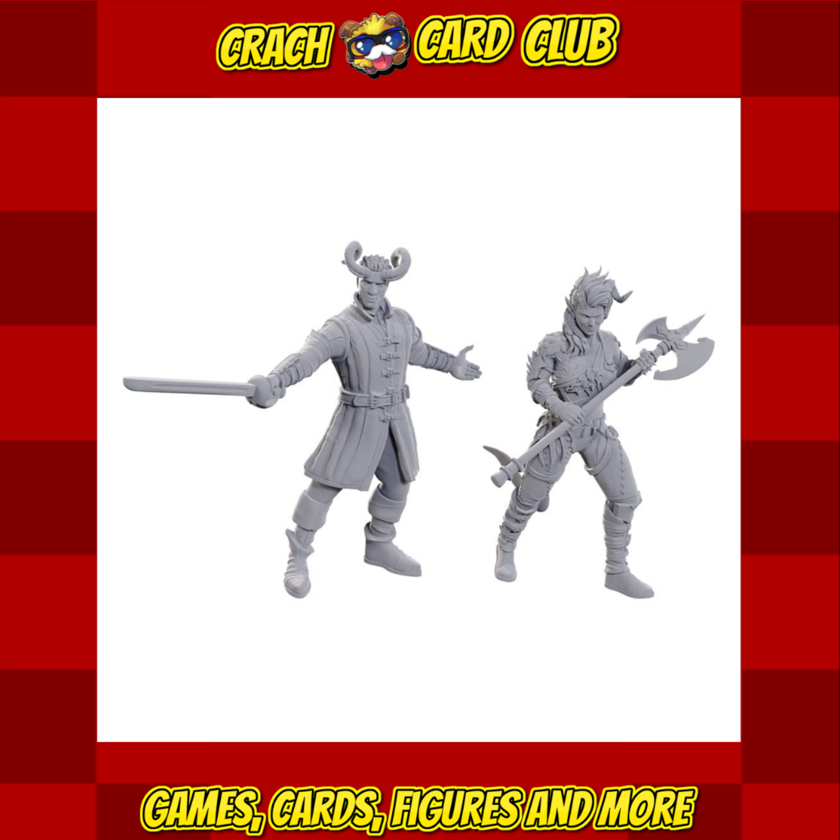 DnD D&D Nolzur's Marvelous Miniatures Unpainted Miniature Wyll & Karlach