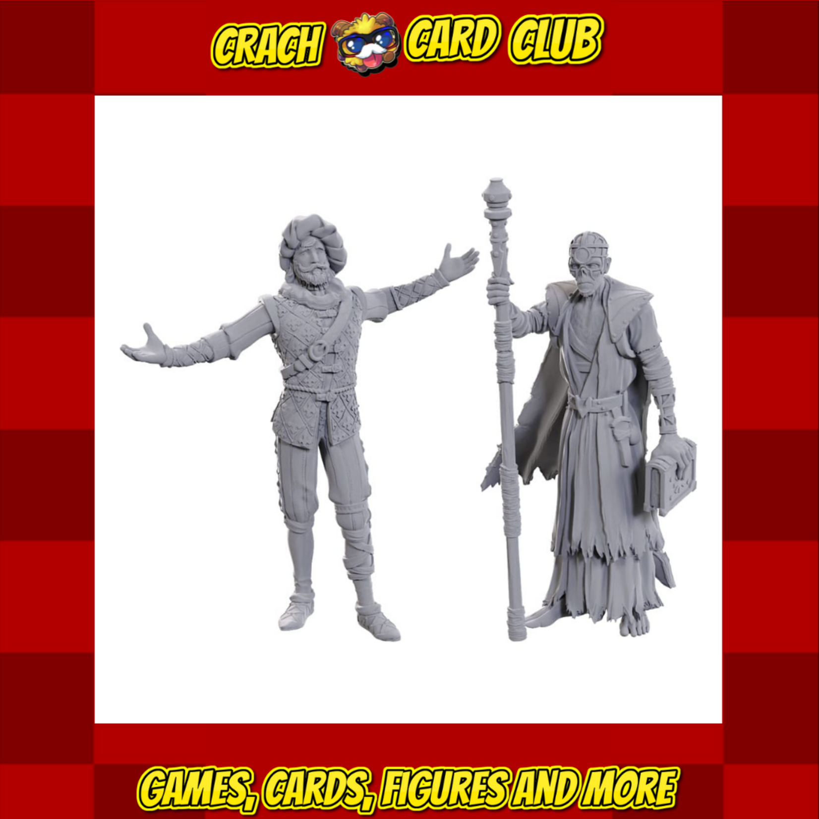 DnD D&D Nolzur's Marvelous Miniatures Unpainted Miniature Volo & Withers