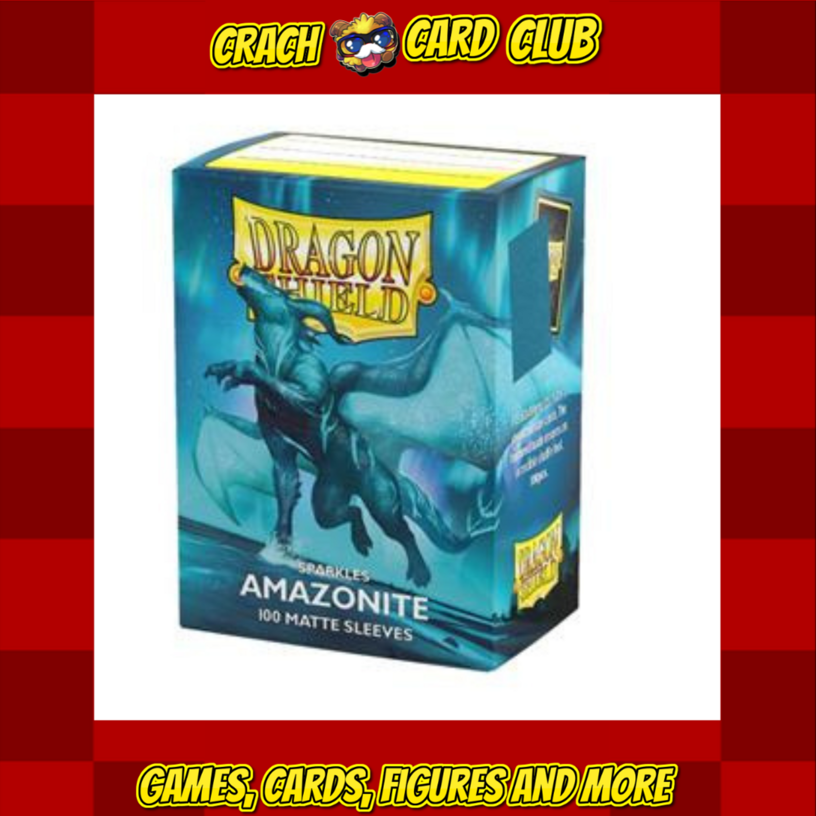 Dragon Shield Dragon Shield Sleeves - Matte Standard size - Amazonite (100 Sleeves)