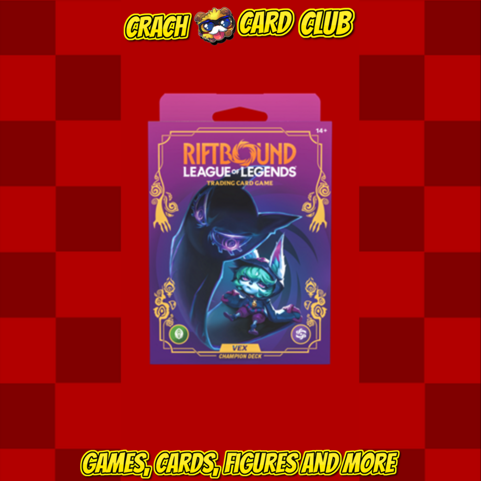 RIFTBOUND ( LOL ) CG Riftbound: League of Legends TCG - Unleashed Champion Deck Vex