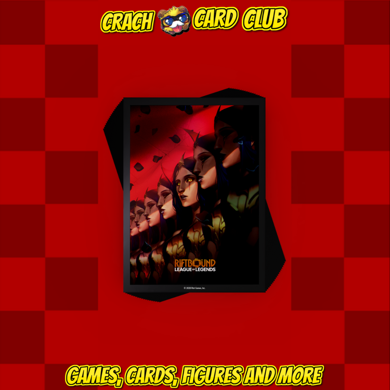 RIFTBOUND ( LOL ) CG Riftbound: League of Legends TCG - Unleashed Art Sleeves: Leblanc, Deceiver