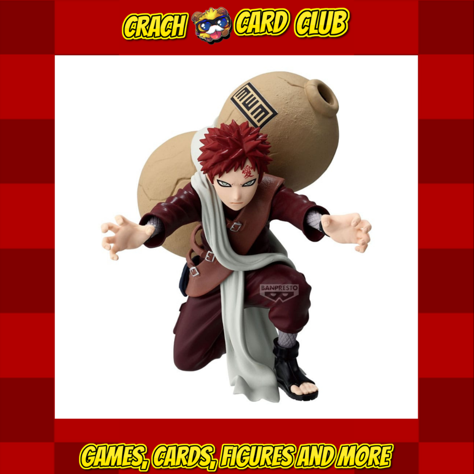 Naruto Naruto Vibration Stars PVC Statue Gaara II 11 cm