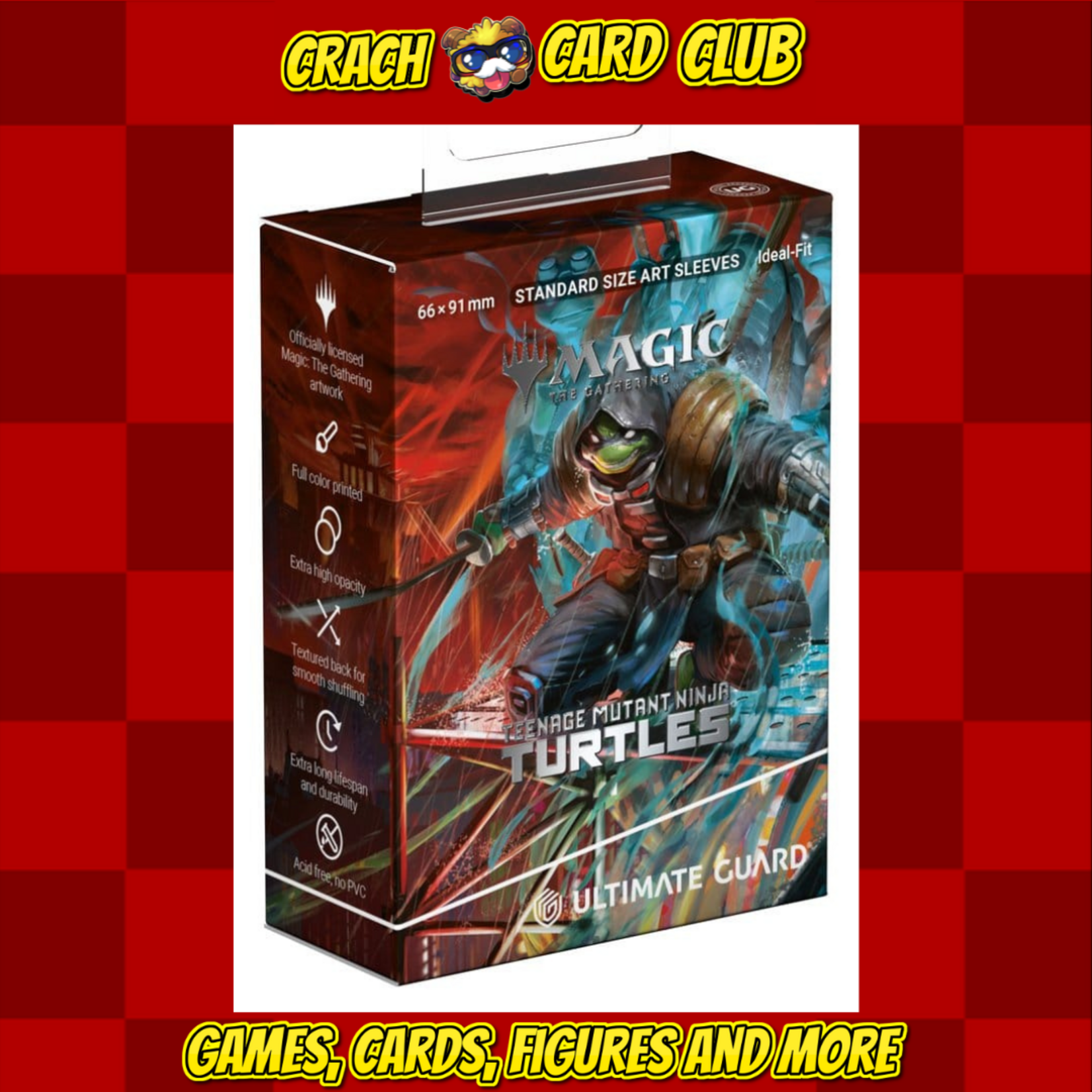 ultimate guard Ultimate Guard Art Sleeves Magic: The Gathering | TMNT The Last Ronin
