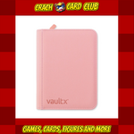 VaultX 4-Pocket Exo-Tec® Zip Binder Just Pink - JustPink