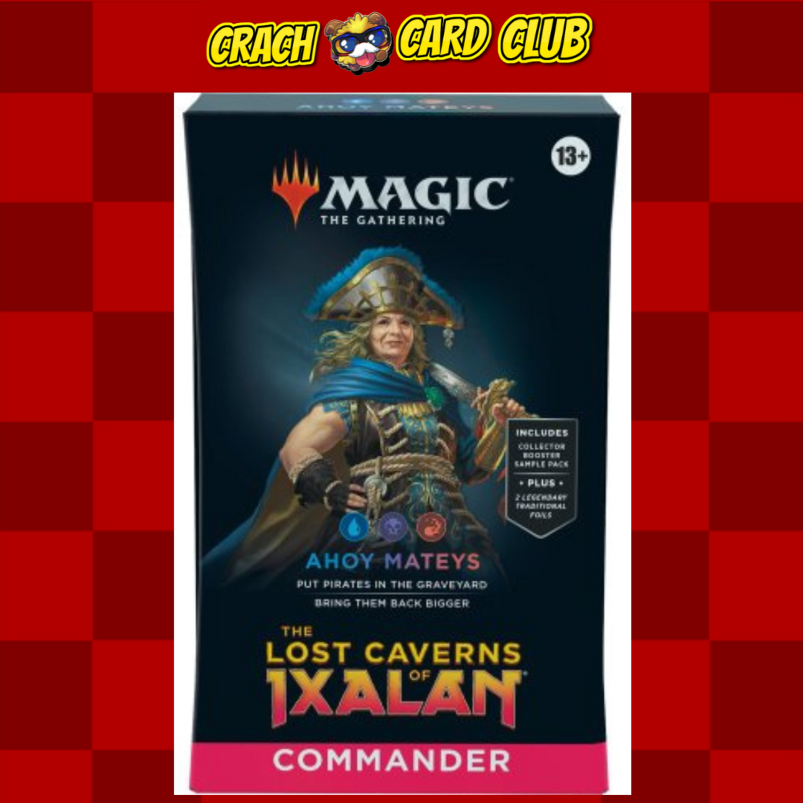 MTG Pirate - THE LOST CAVERNS OF IXALAN COMMANDER DECK - MTG
