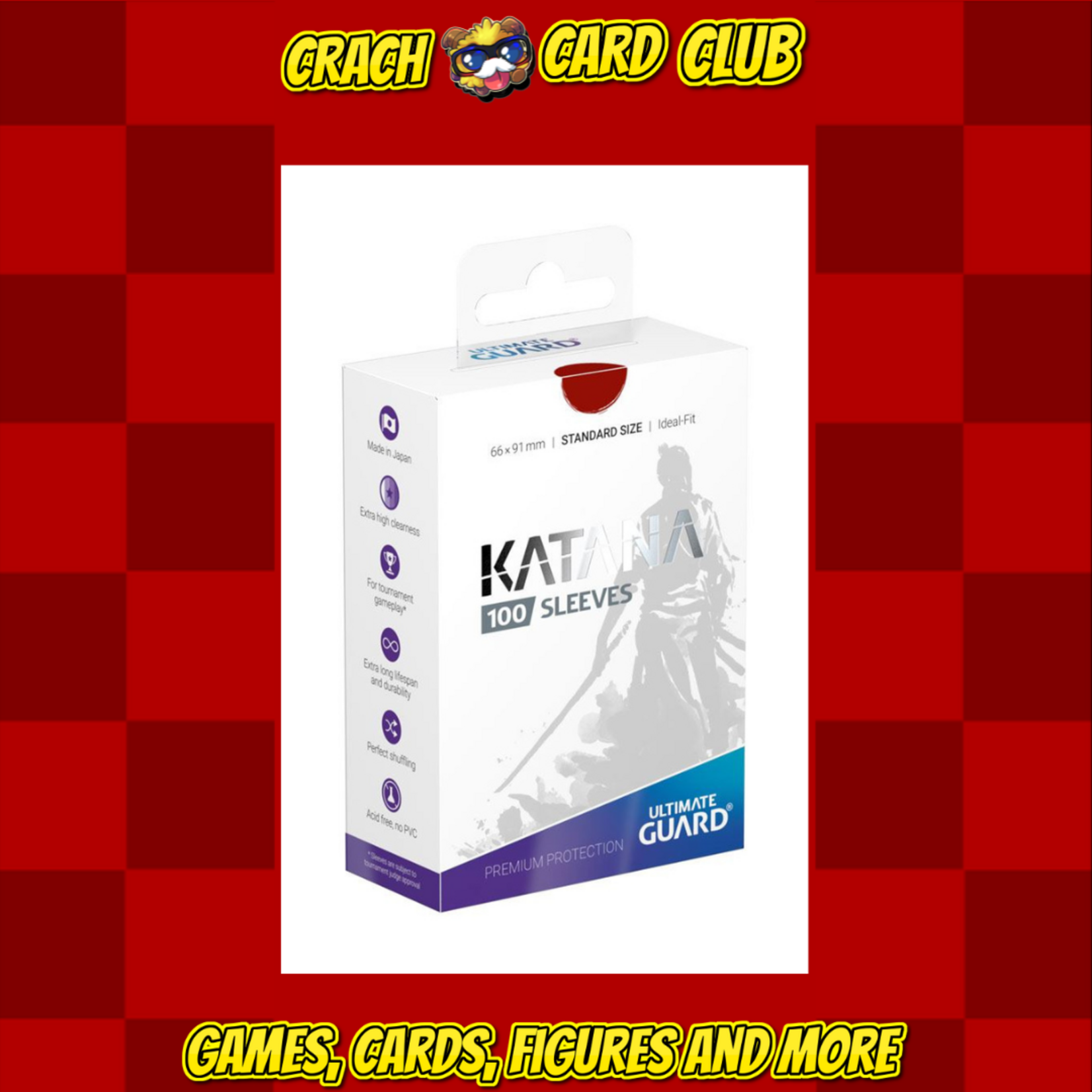 ultimate guard Ultimate Guard Katana Sleeves Standard Size (100) - Mountain Haze