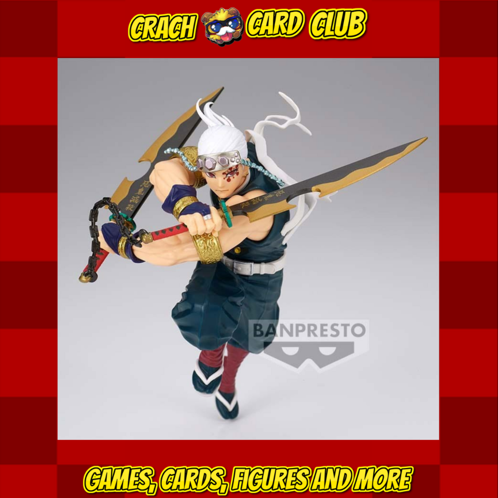 Demon slayer Demon Slayer Vibration Stars PVC Statue Tengen Uzui 20 cm